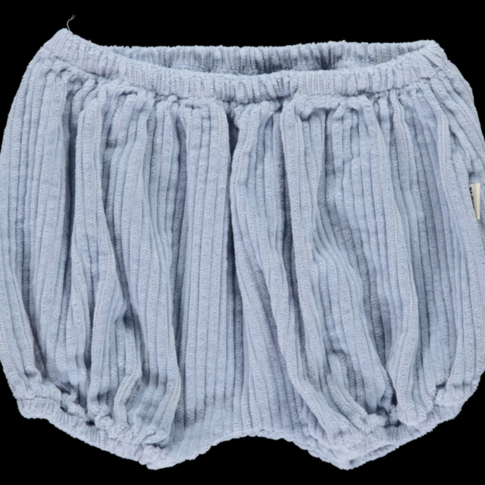 Poudre Organic Bloomers & Shorts | BLOOMER VERVEINE VELOURS CÔTELÉ Blue Fog