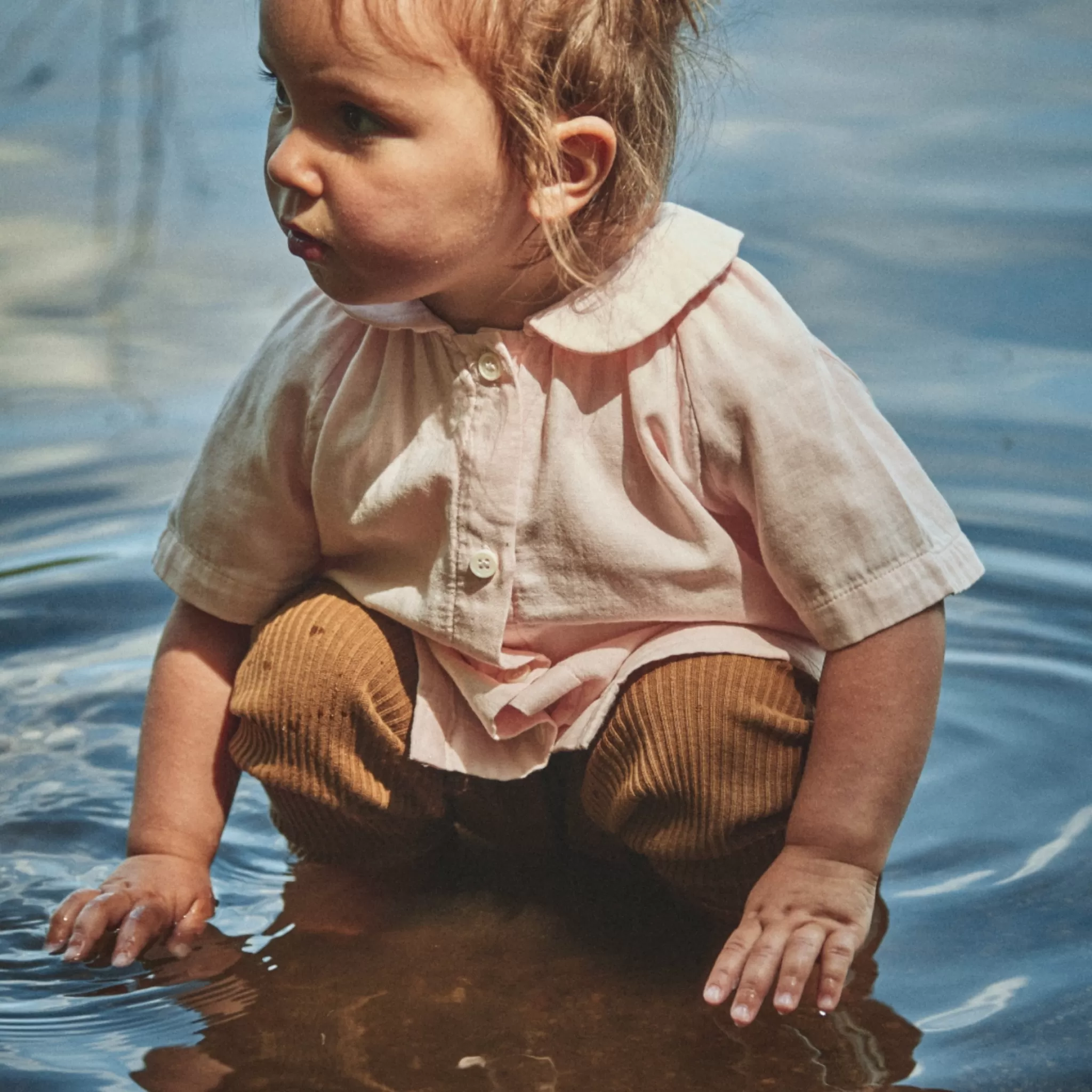 Enfant Poudre Organic Blouses & Chemises | Blouses & Chemises | BLOUSE ANCOLIE Rose Quartz