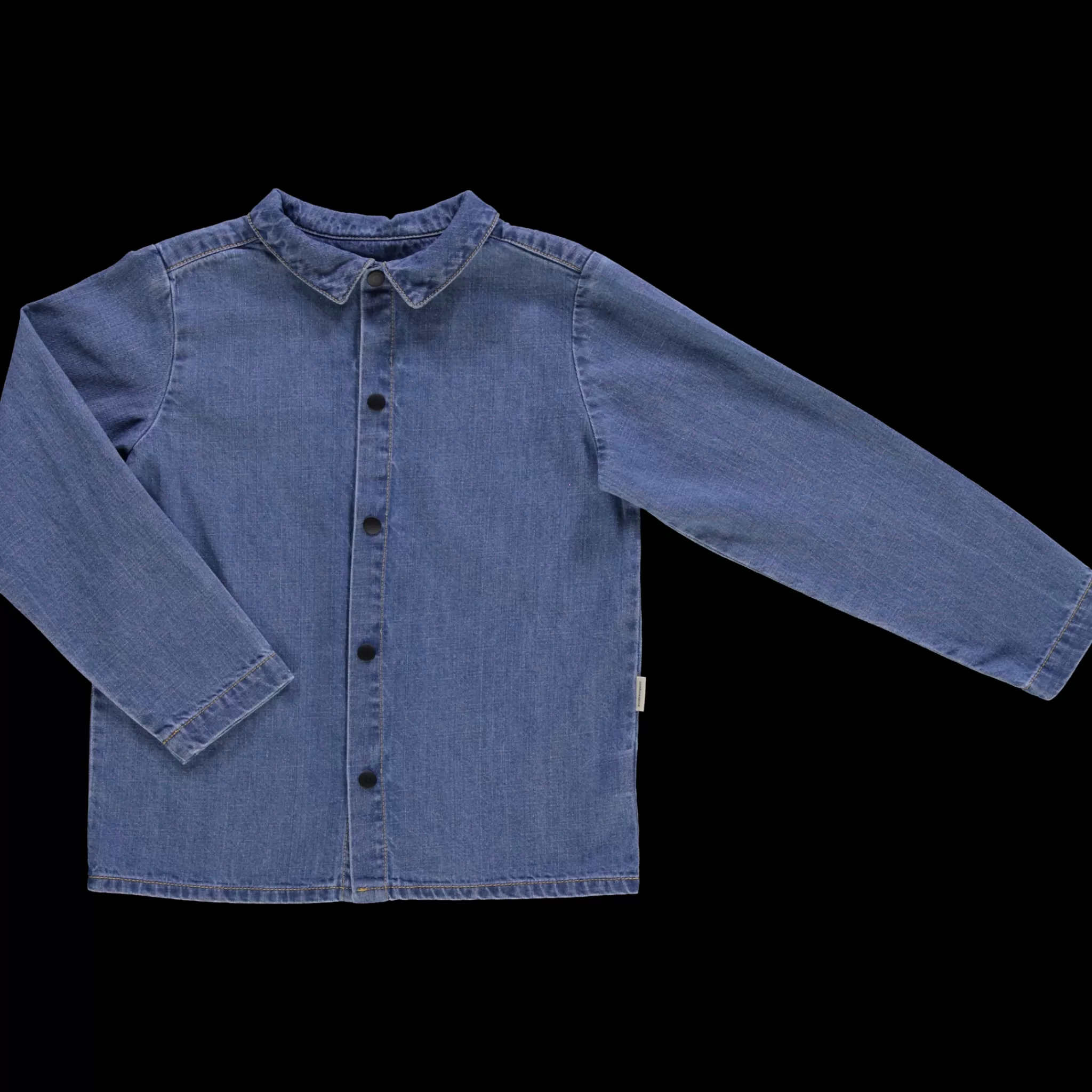 Enfant Poudre Organic Blouses & Chemises | BLOUSE BELLADONE Denim Blue