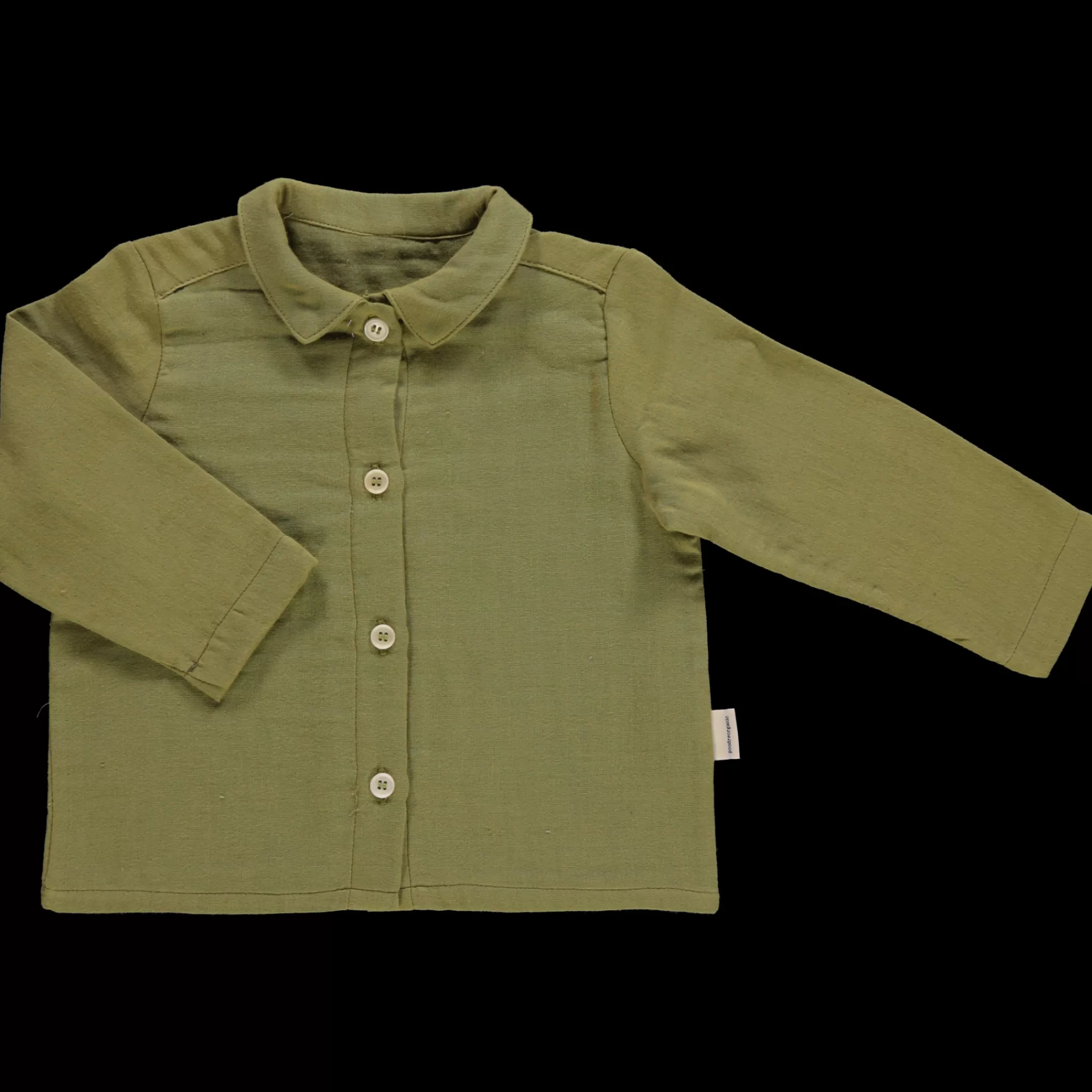 Enfant Poudre Organic Blouses & Chemises | Blouses & Chemises | BLOUSE BELLADONE Green Moss