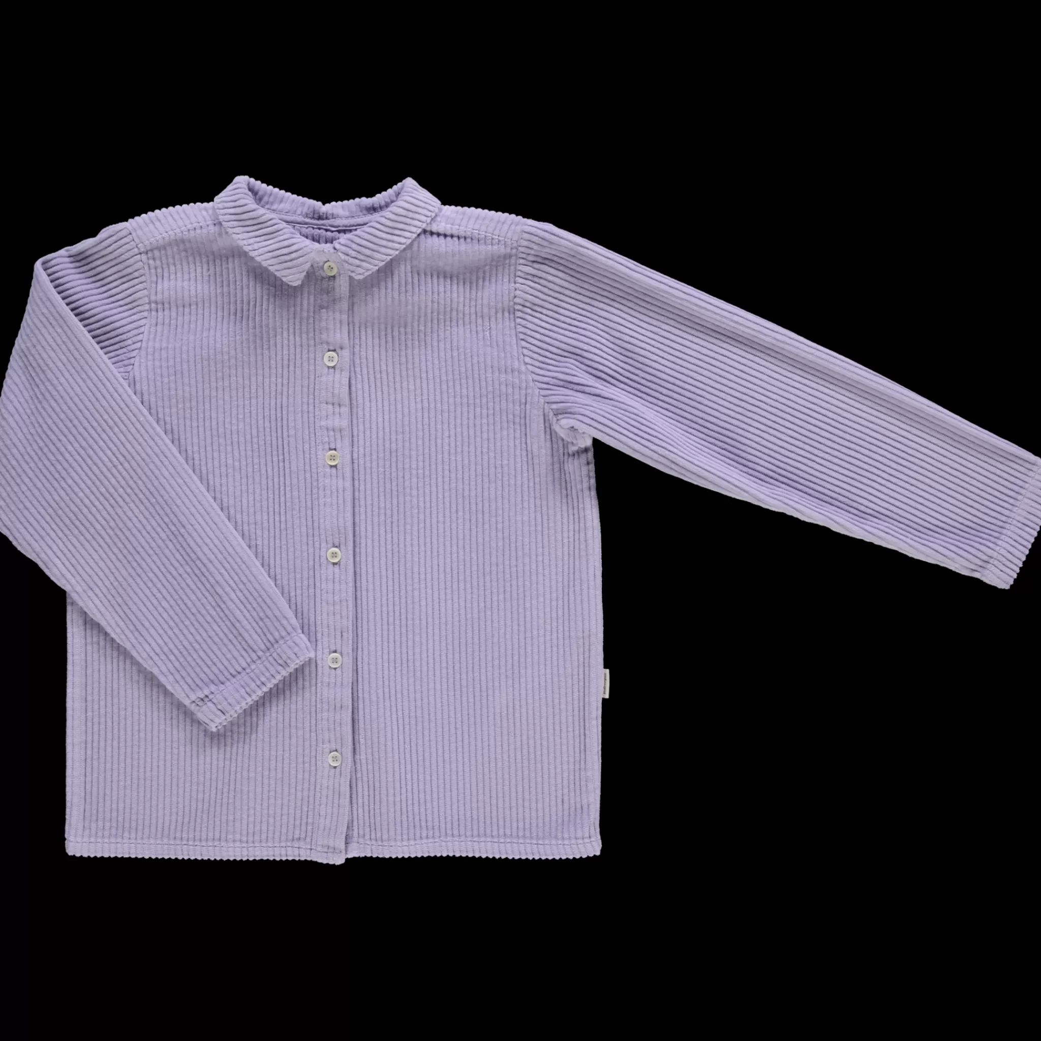 Enfant Poudre Organic Blouses & Chemises | Blouses & Chemises | BLOUSE BELLADONE VELOURS CÔTELÉ Lavender Aura