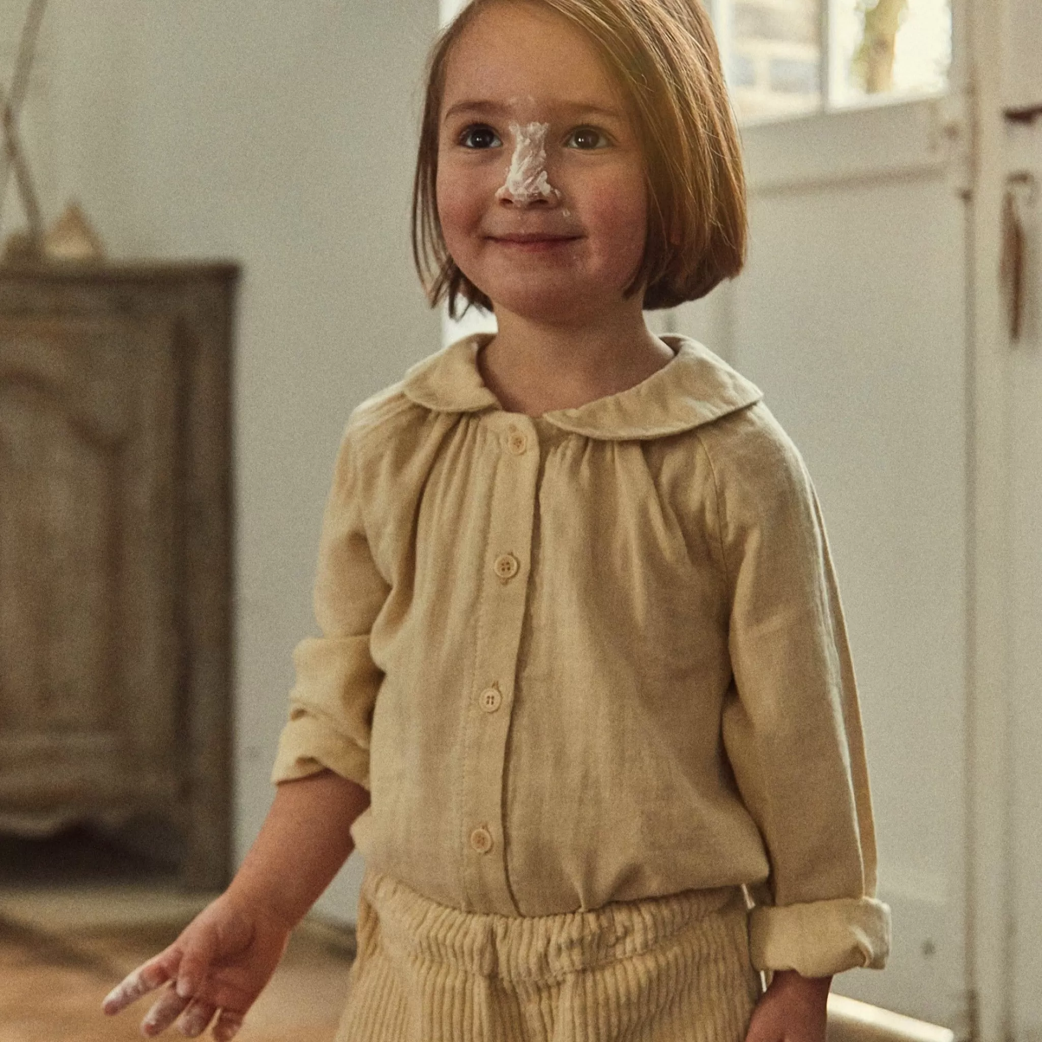 Enfant Poudre Organic Blouses & Chemises | Blouses & Chemises | BLOUSE FLEUR