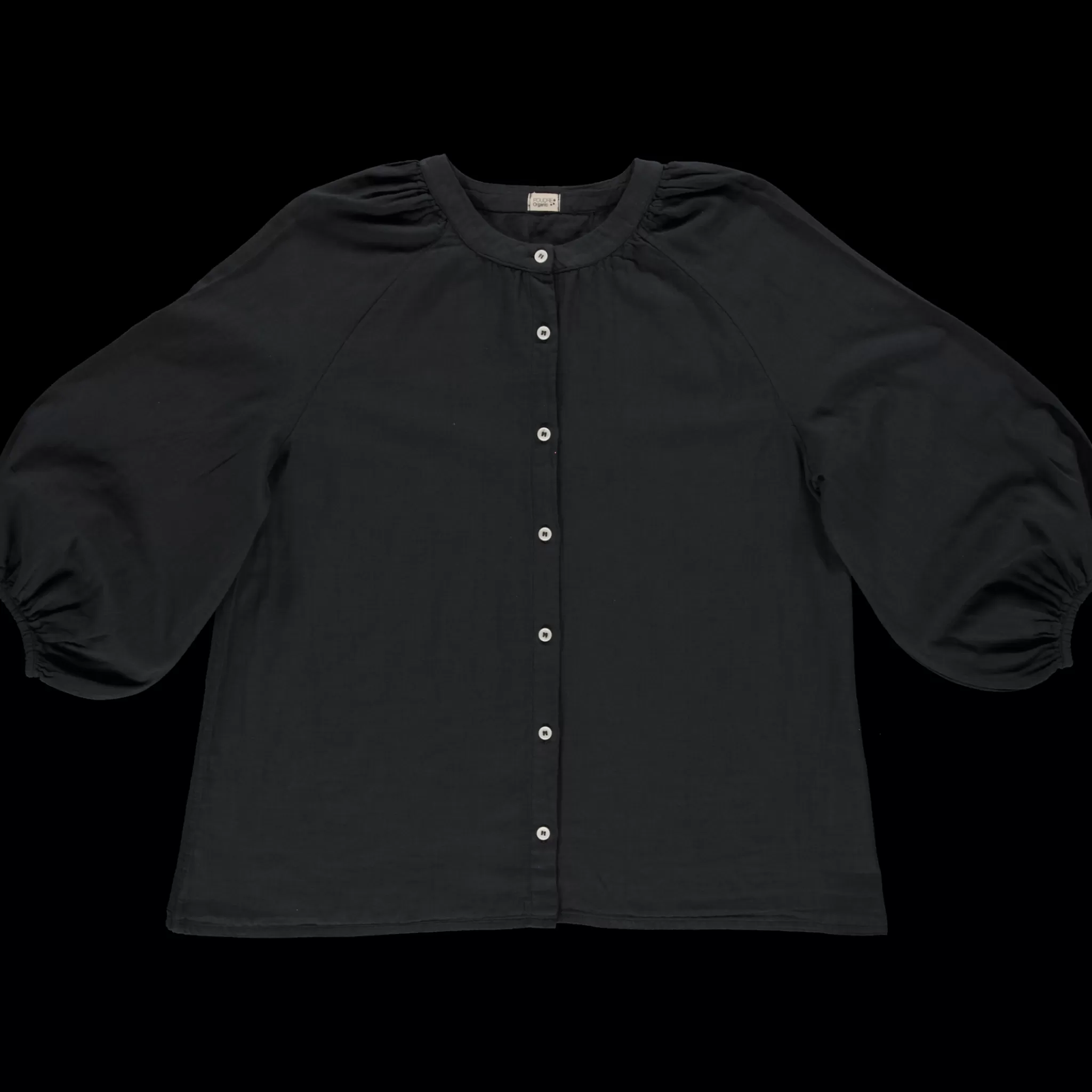 Femme Poudre Organic Blouses & Chemises | BLOUSE ONAGRE Pirate Black