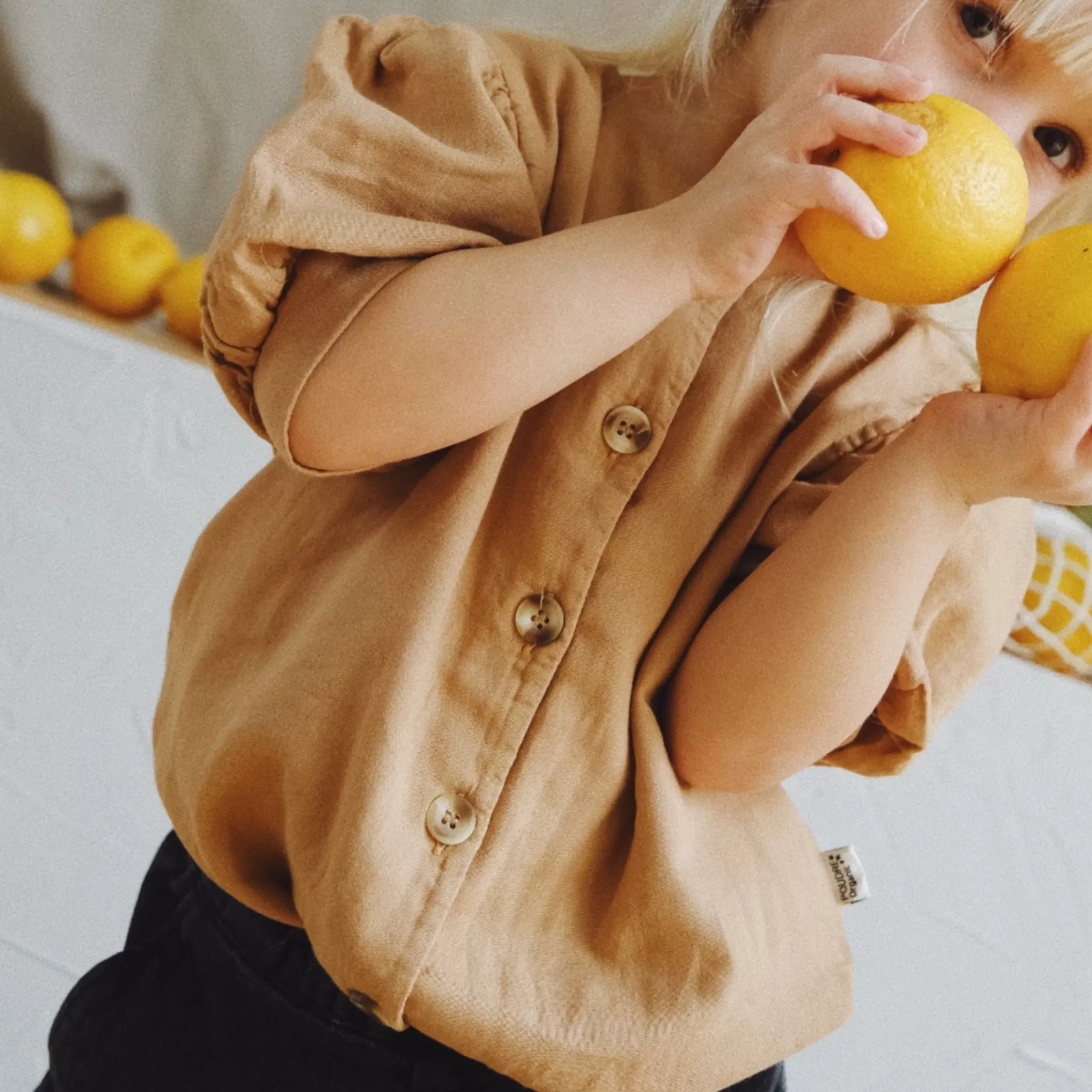 Enfant Poudre Organic Blouses & Chemises | BLOUSE POIRE