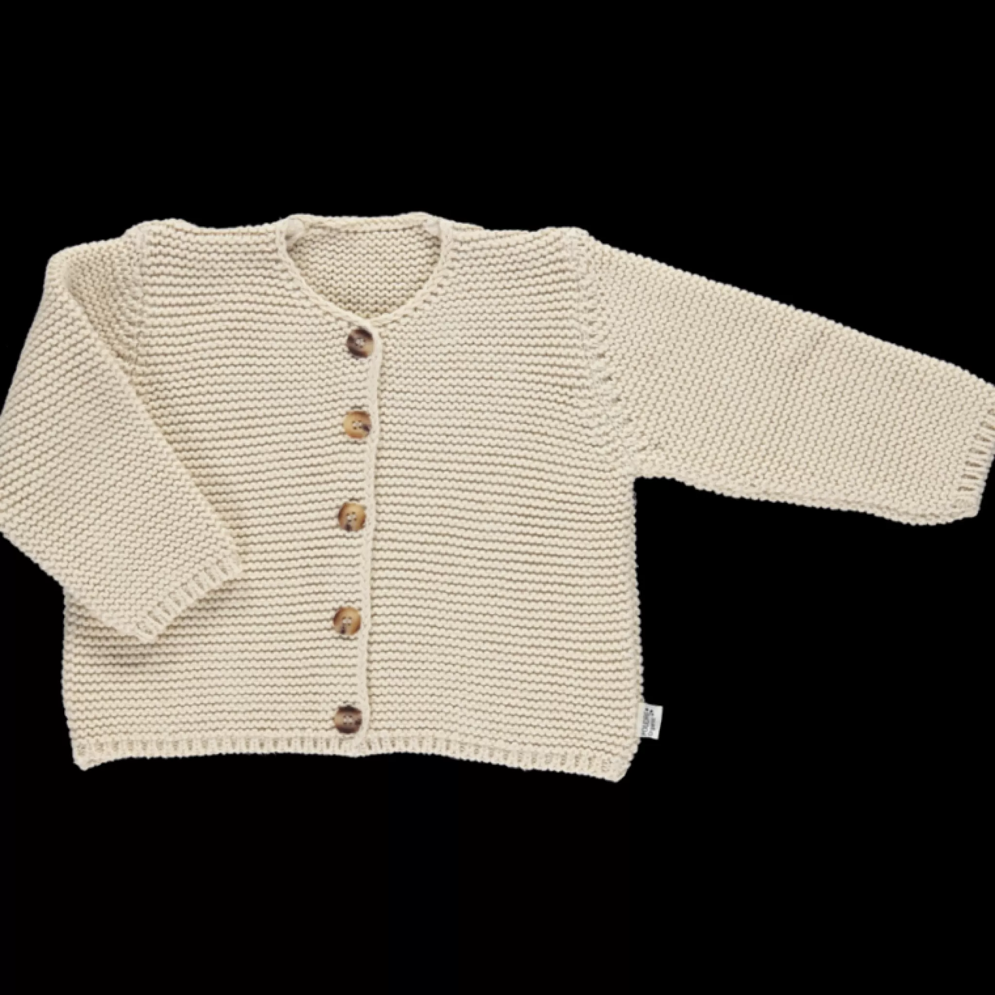 Poudre Organic Cardigans | CARDIGAN ASTER Almond Milk