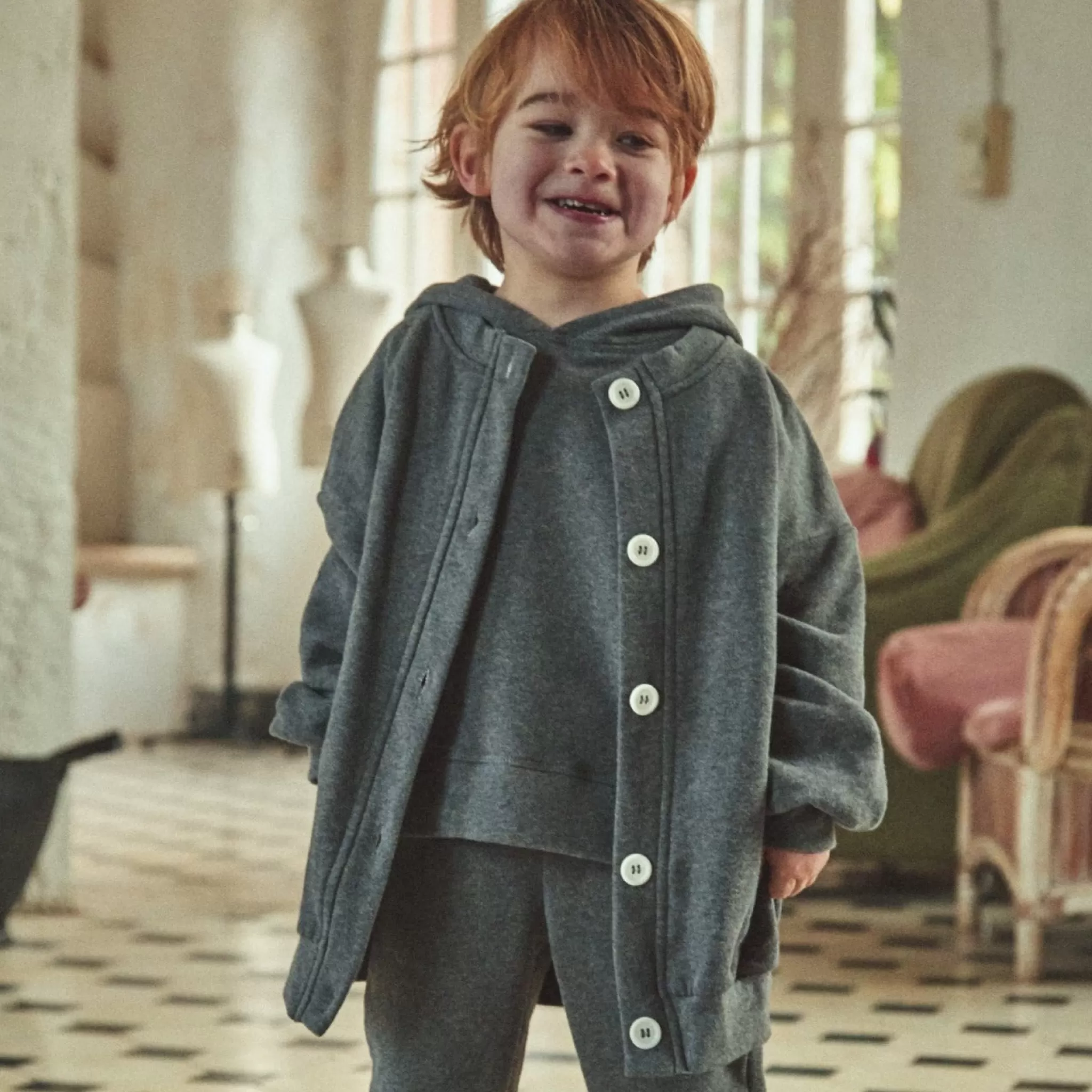 Enfant Poudre Organic Cardigans | CARDIGAN BRUNELLE