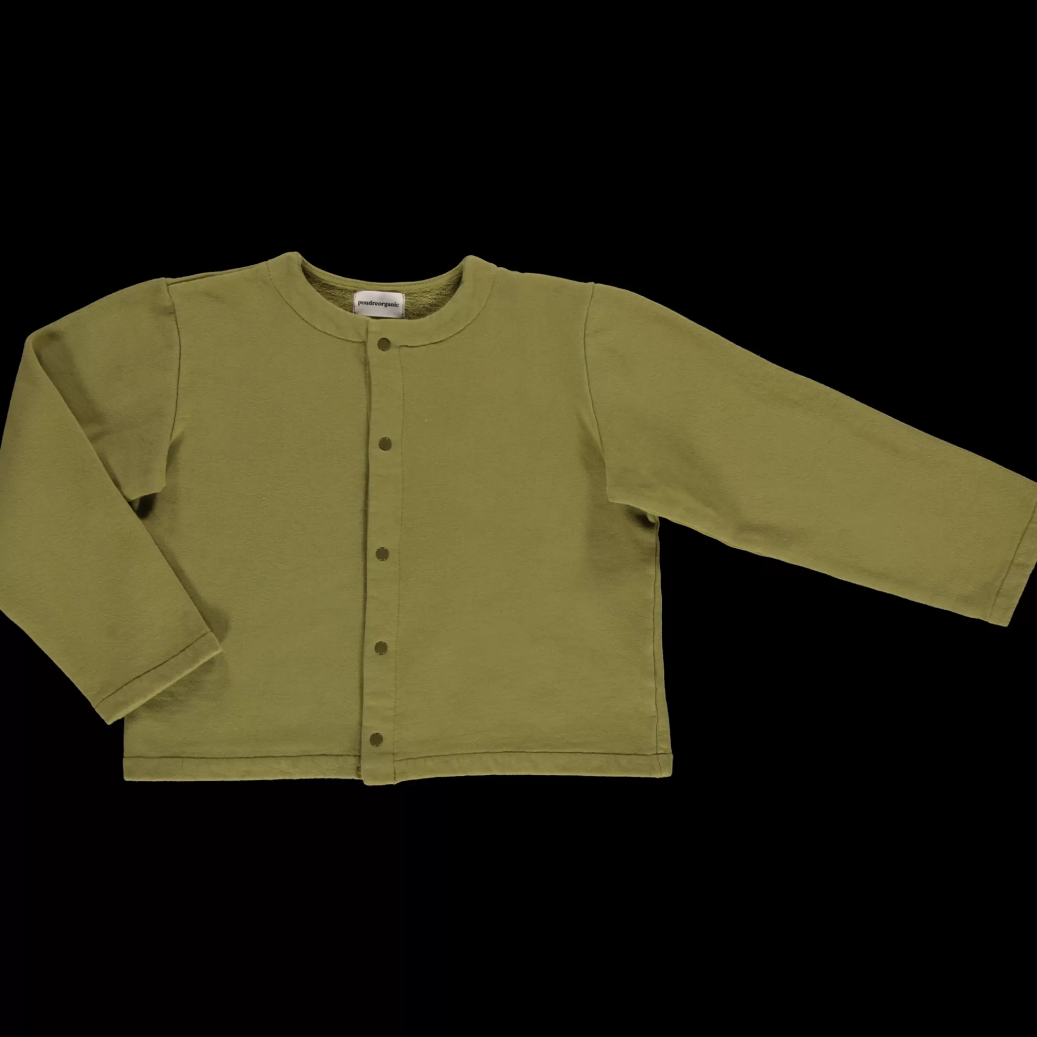 Enfant Poudre Organic Cardigans | Cardigans | CARDIGAN CAMOMILLE Green Moss