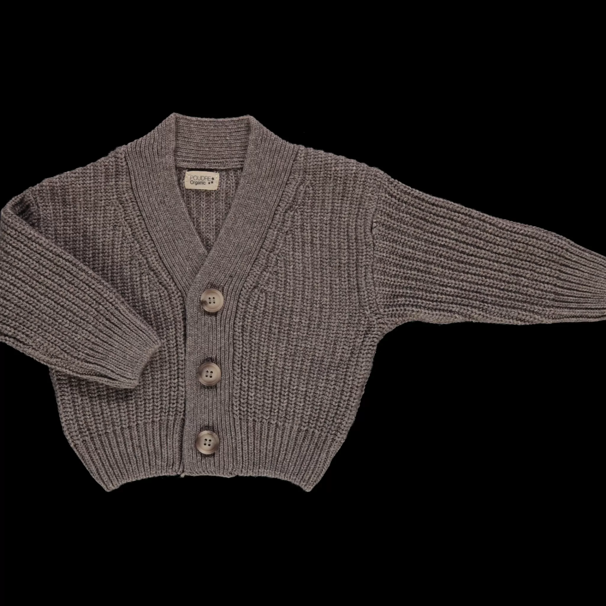 Enfant Poudre Organic Cardigans | Cardigans | CARDIGAN MATÉ LAINE