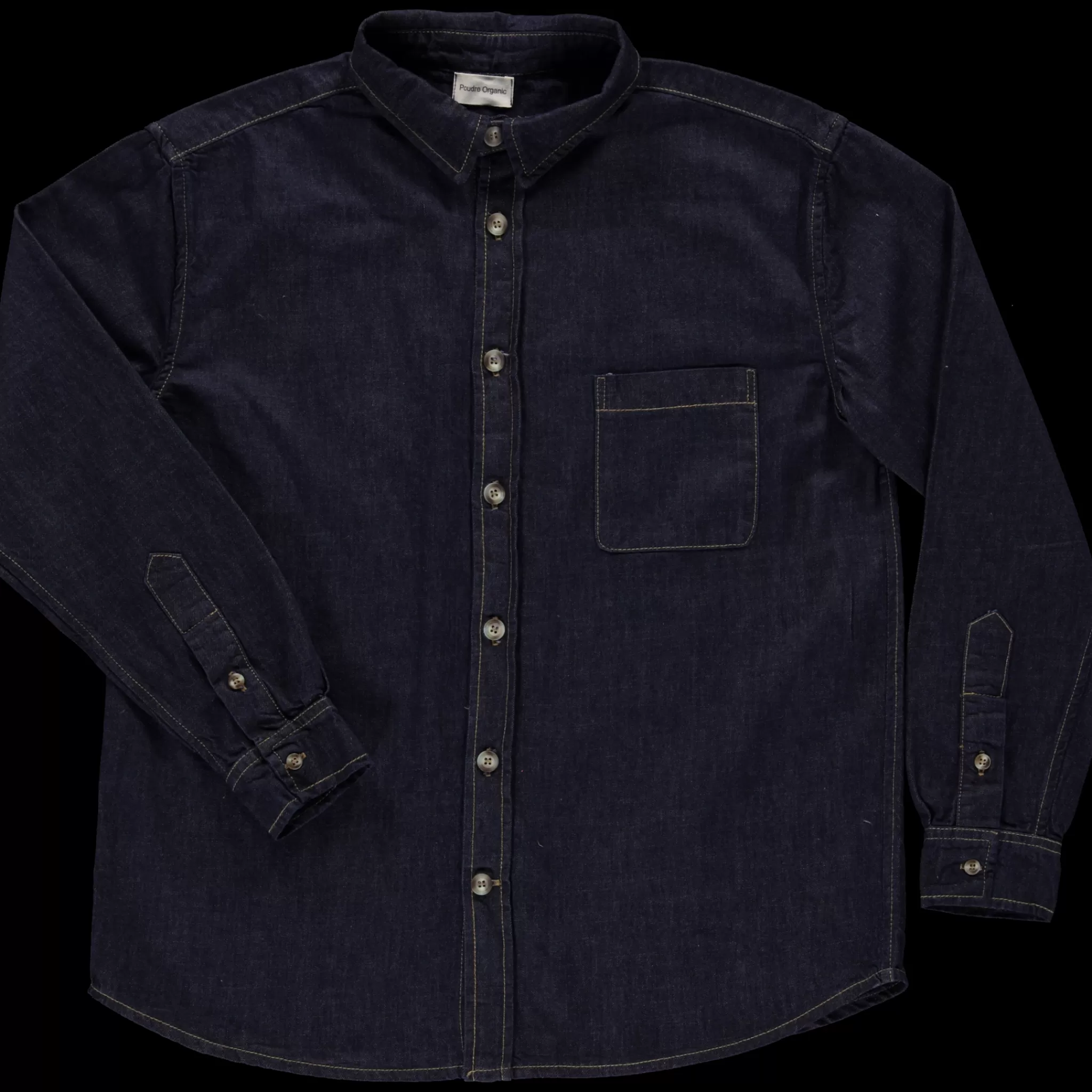 Homme Poudre Organic Chemises & Surchemises | CHEMISE CAMISA Denim Dark Blue