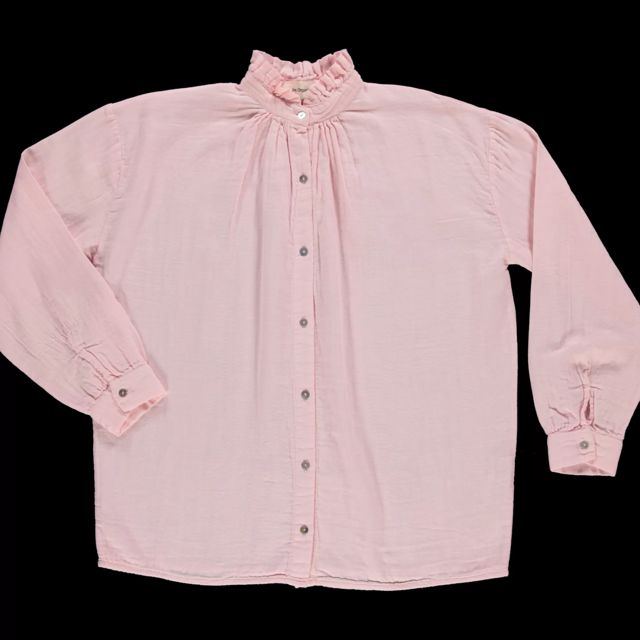 Femme Poudre Organic Blouses & Chemises | CHEMISE ROSIER Rose Quartz