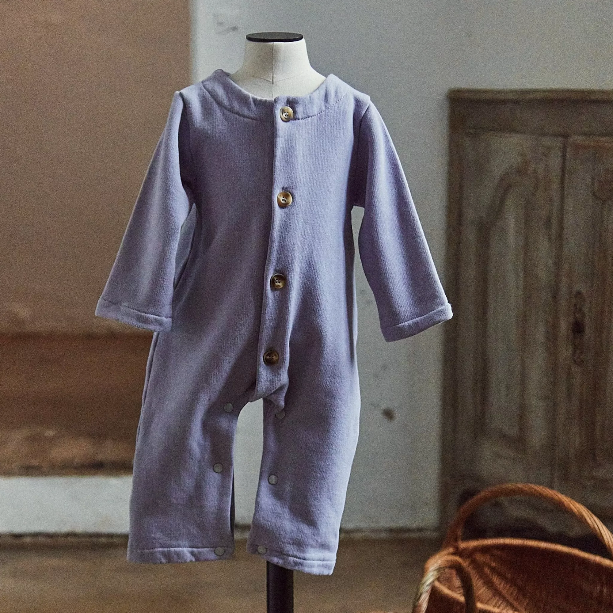 Poudre Organic Combinaisons & Salopettes | Pyjamas | COMBI-PYJ MELEZE Lavender Aura