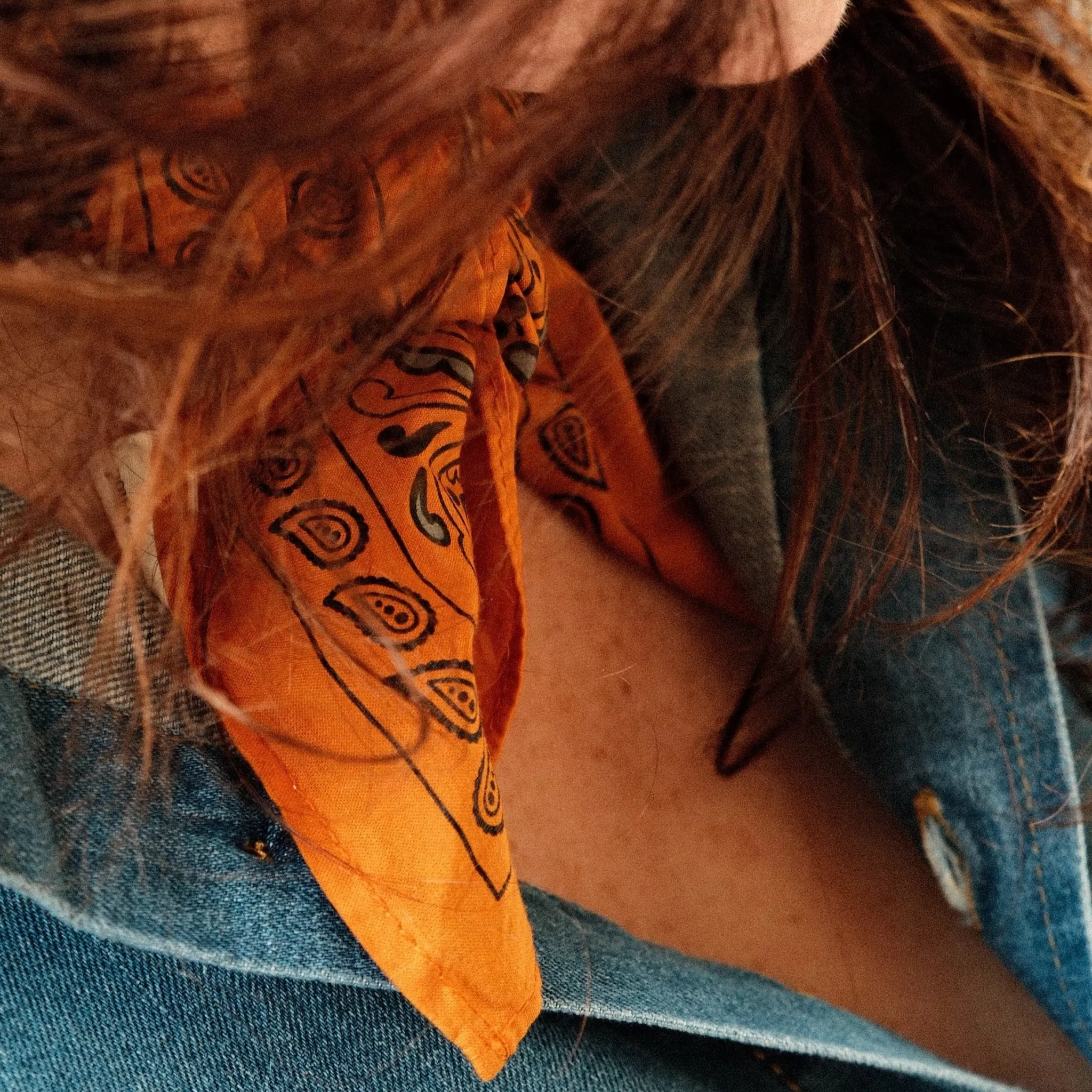 Enfant Poudre Organic Foulards | Foulards | FOULARD BANDANA Bandana Desert Sun