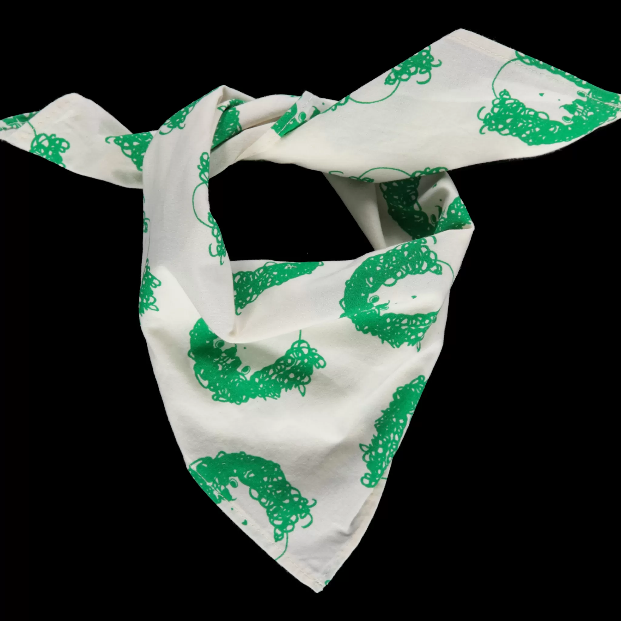 Enfant Poudre Organic Foulards | Foulards | FOULARD TOURNESOL ERNESTO Vert