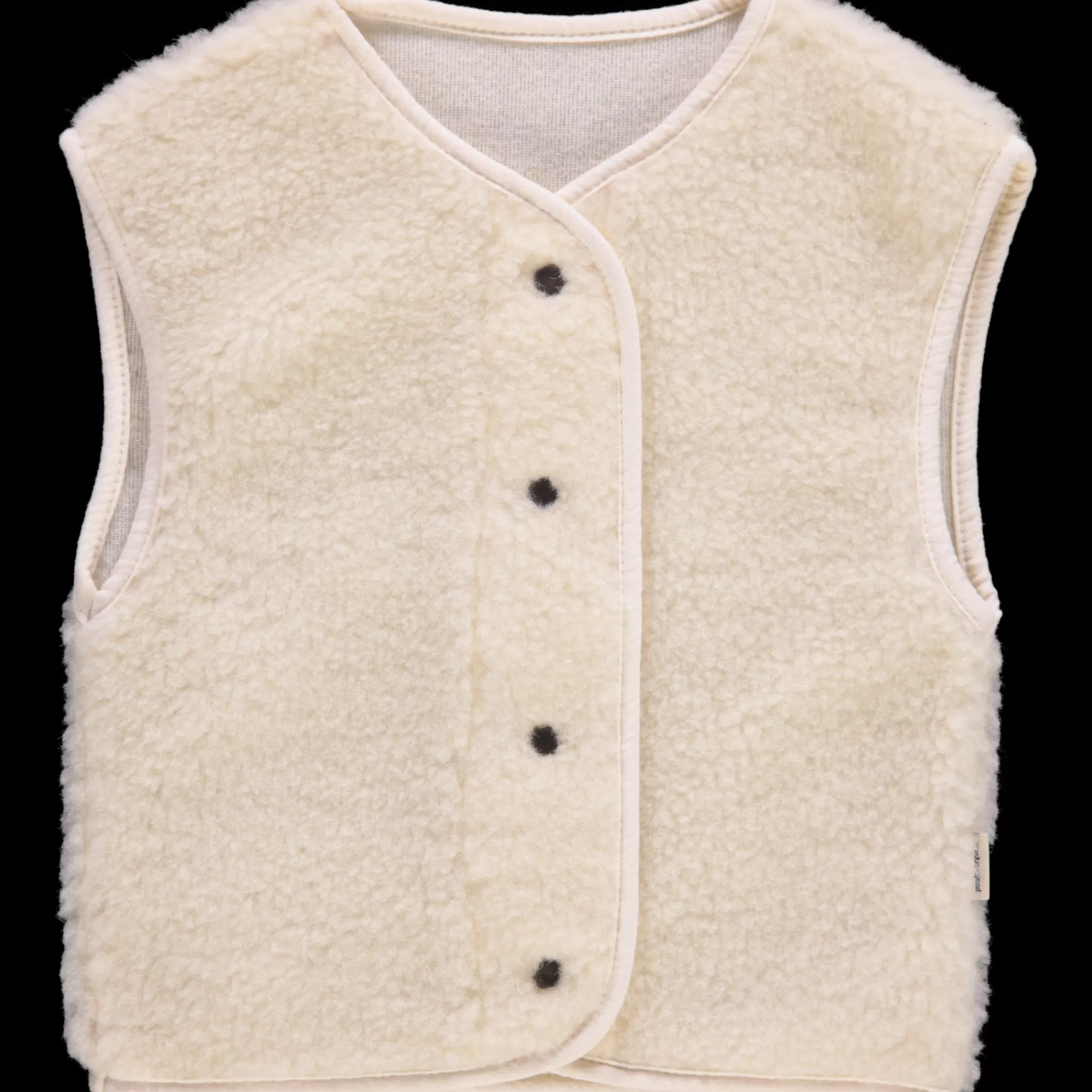 Enfant Poudre Organic Cardigans | GILET BERGER LAINE