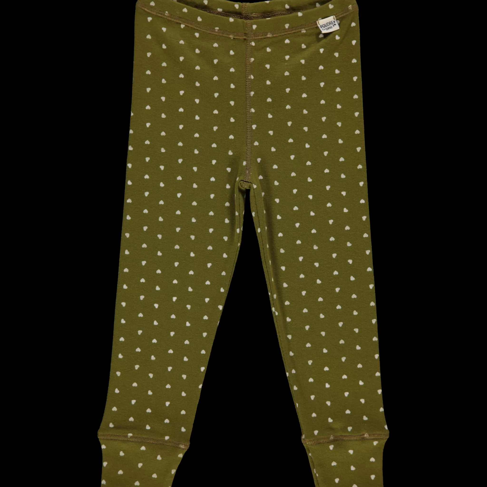 Poudre Organic Leggings & Pantalons | LEGGINGS BASILIC Coeurs Fir Green