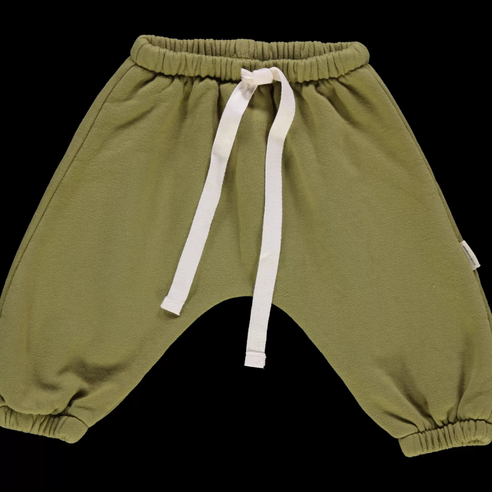 Enfant Poudre Organic Leggings & Pantalons | Leggings & Pantalons | PANTALON CANNELLE MOLLETON Green Moss