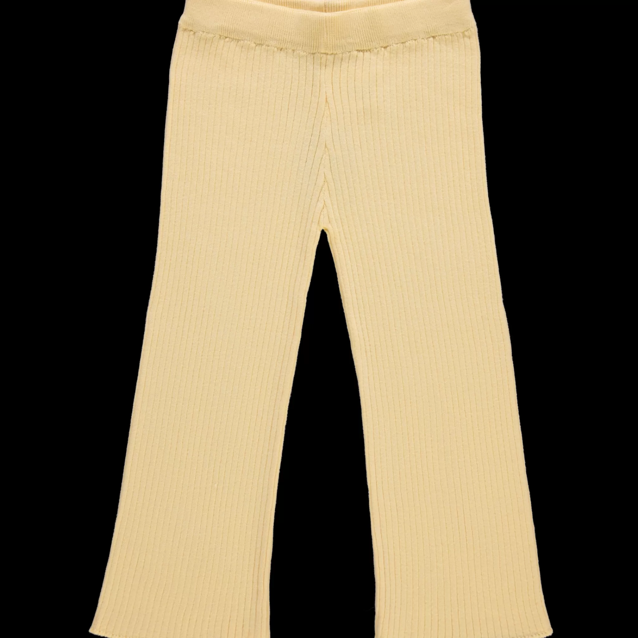 Enfant Poudre Organic Leggings & Pantalons | PANTALON GESSE MAILLE Jaune Pastel