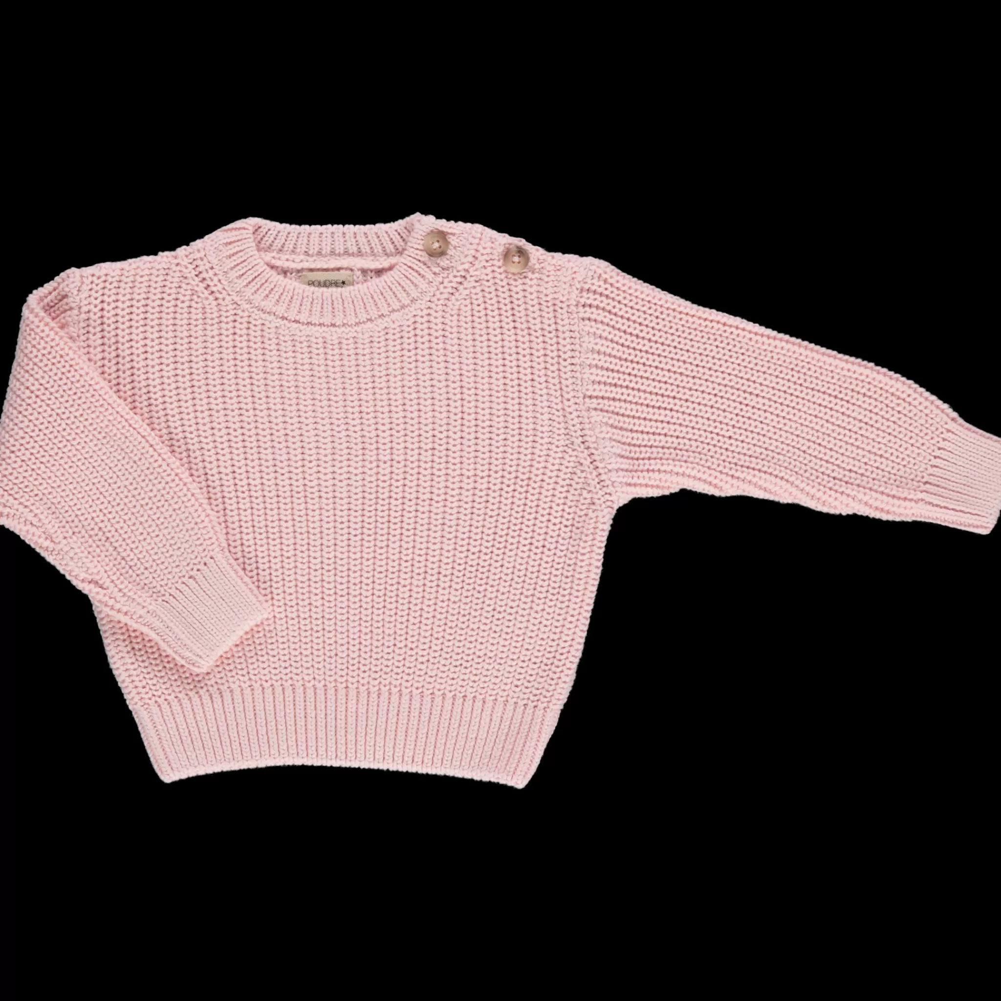 Enfant Poudre Organic Pulls | Pulls | PULL PISSENLIT COTON Rose Pastel