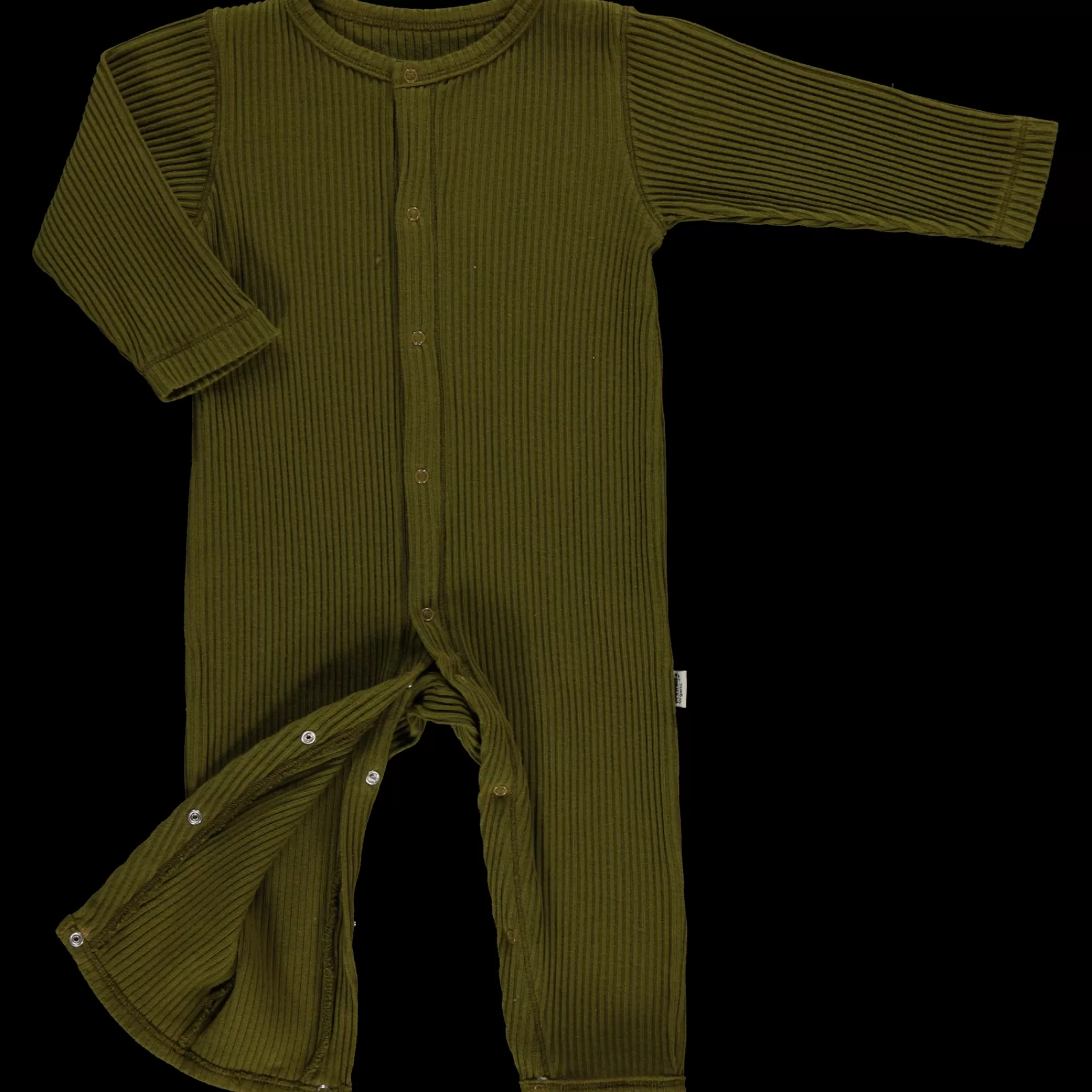 Poudre Organic Pyjamas | PYJAMA AIRELLE CÔTELÉ Fir Green