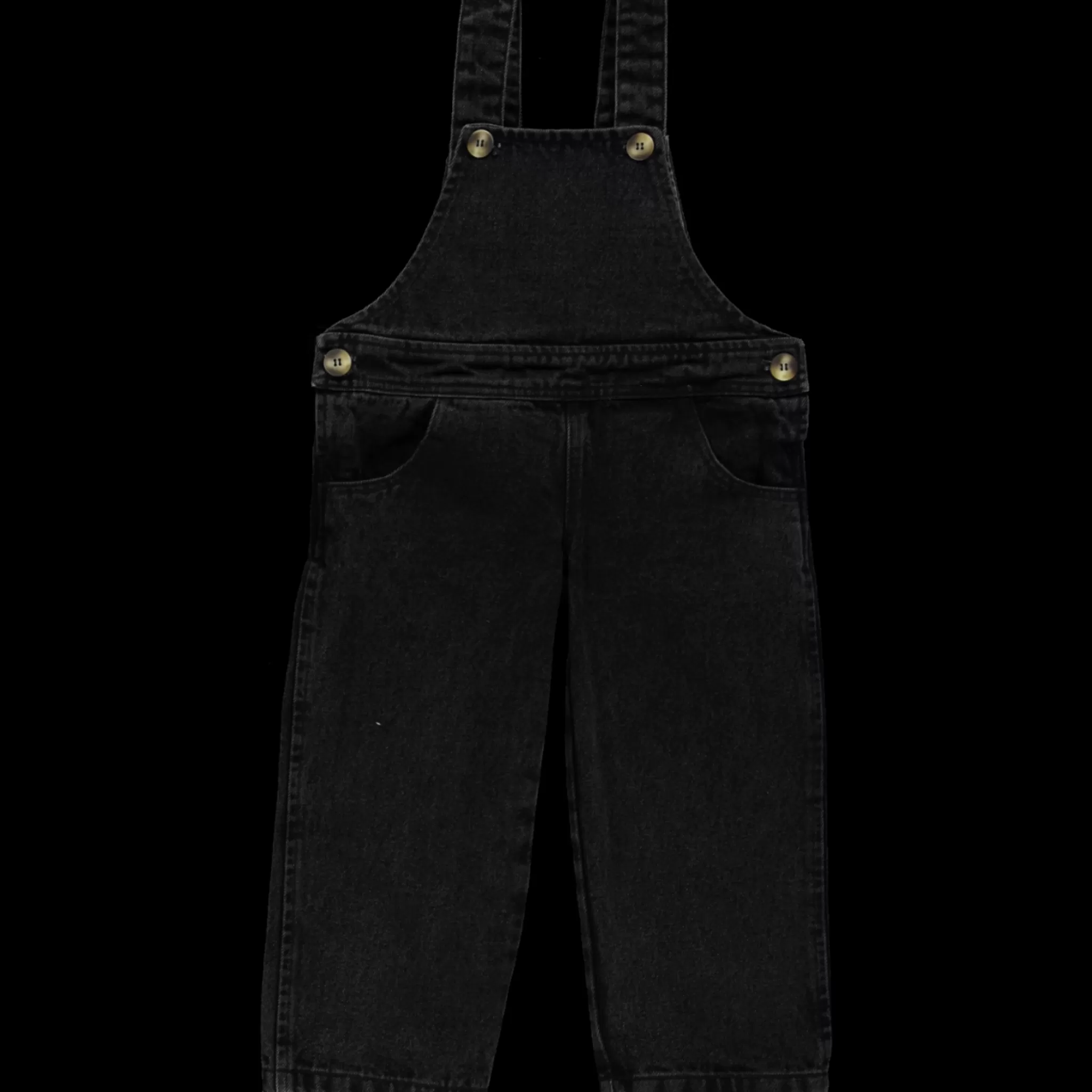 Enfant/Femme Poudre Organic Combinaisons & Salopettes | Combinaisons & Salopettes | SALOPETTE QUETSCHE Denim Noir