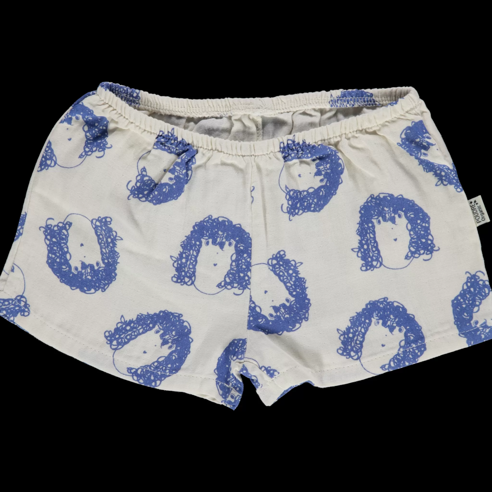 Enfant Poudre Organic Bloomers & Shorts | SHORT CARDAMOME Ernesto Bleu