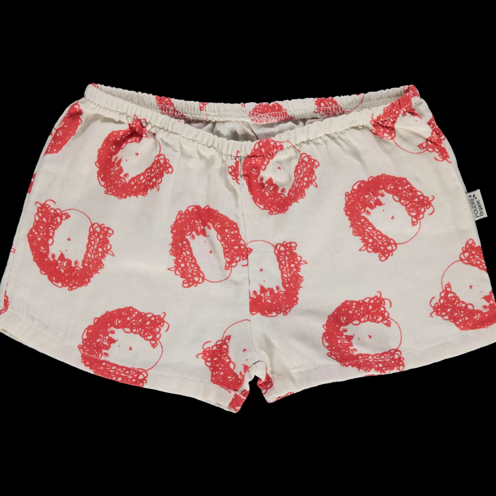 Enfant Poudre Organic Bloomers & Shorts | SHORT CARDAMOME Ernesto Rouge