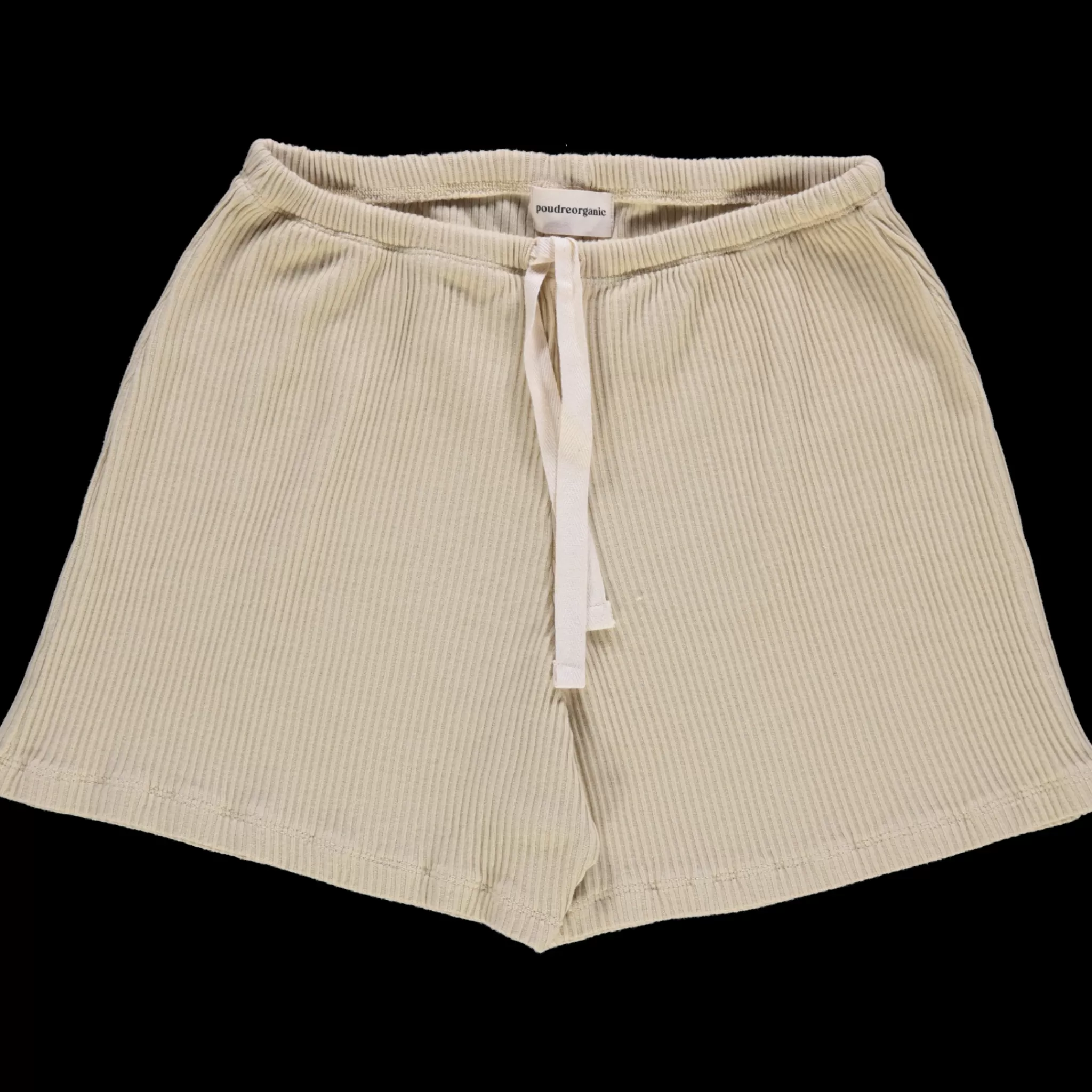 Femme Poudre Organic Homewear | Shorts | SHORT HORTENSIA CÔTELÉ