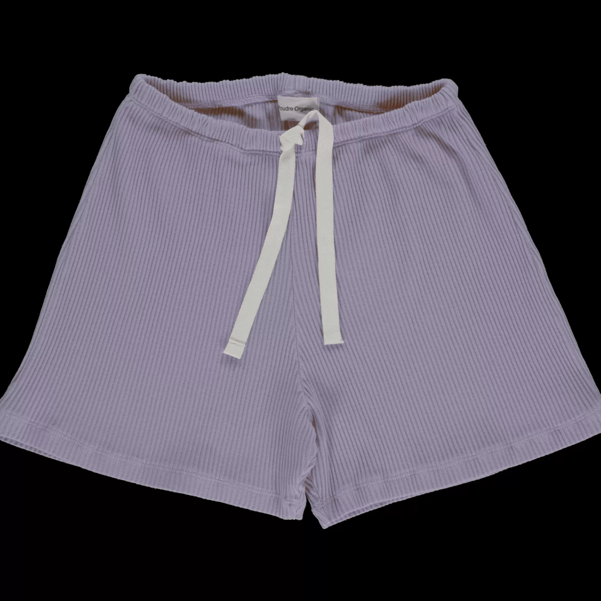 Femme Poudre Organic Homewear | Shorts | SHORT HORTENSIA CÔTELÉ Lavender Aura