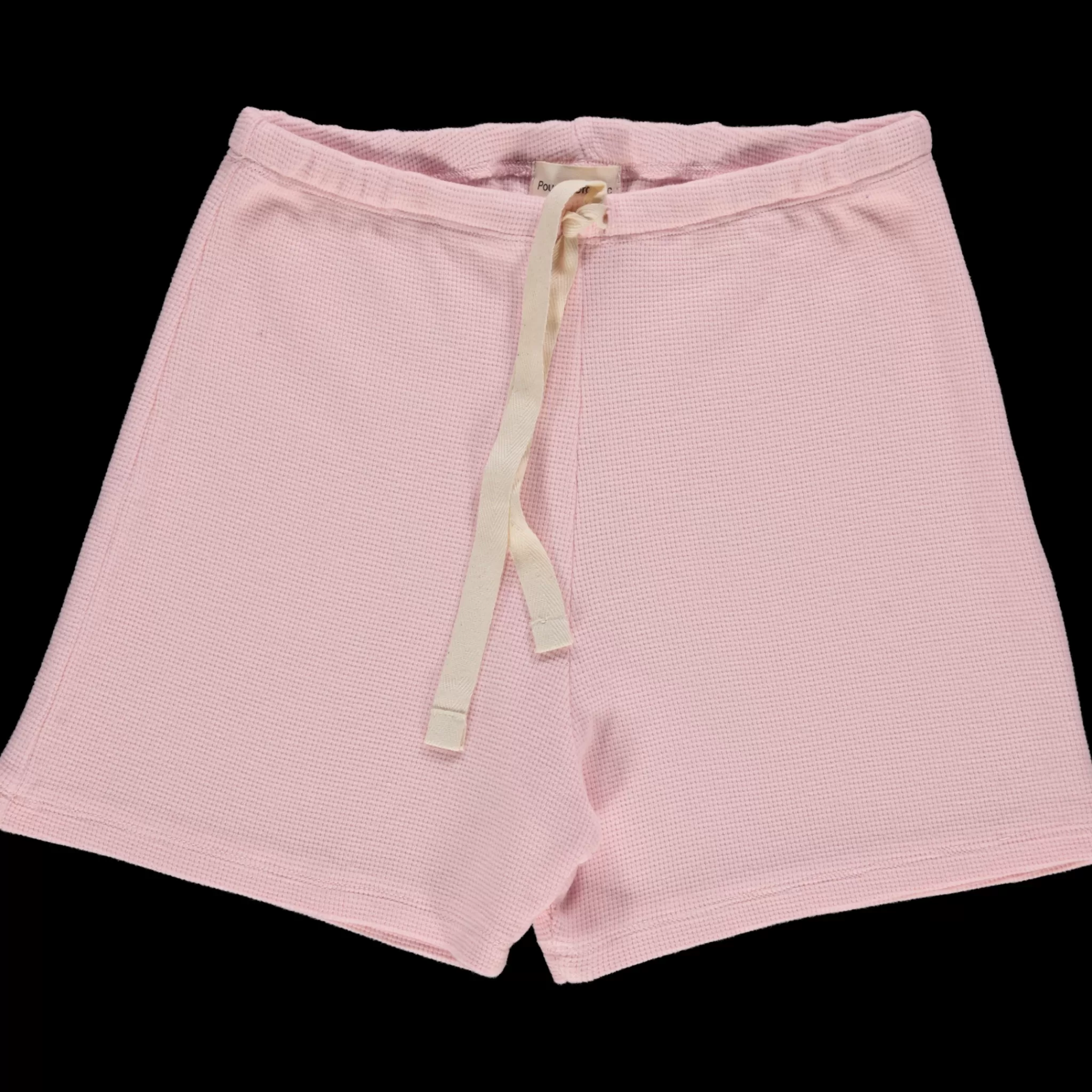 Femme Poudre Organic Homewear | Shorts | SHORT HORTENSIA NID D'ABEILLE Rose Quartz