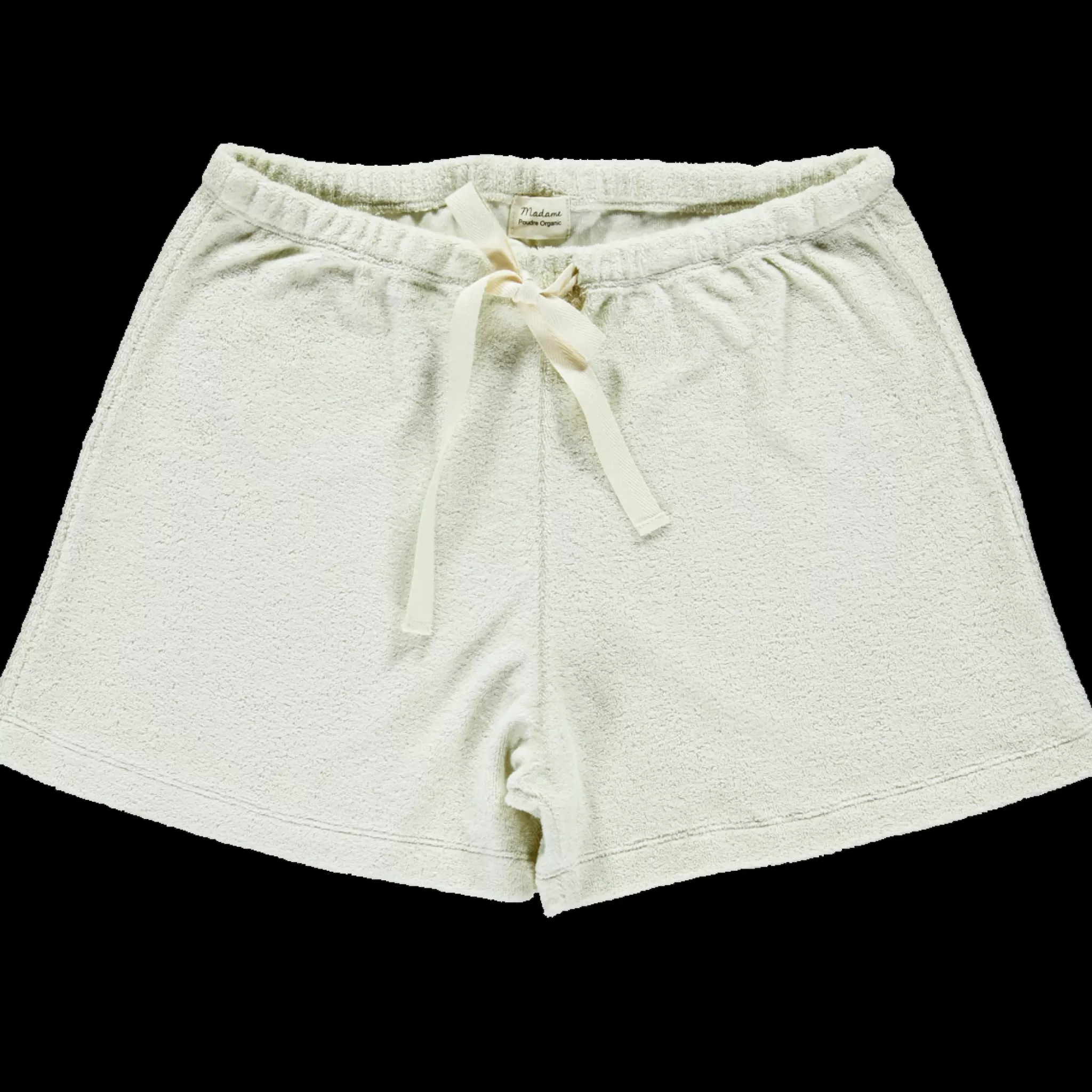 Femme Poudre Organic Homewear | Shorts | SHORT HORTENSIA ÉPONGE Almond Milk