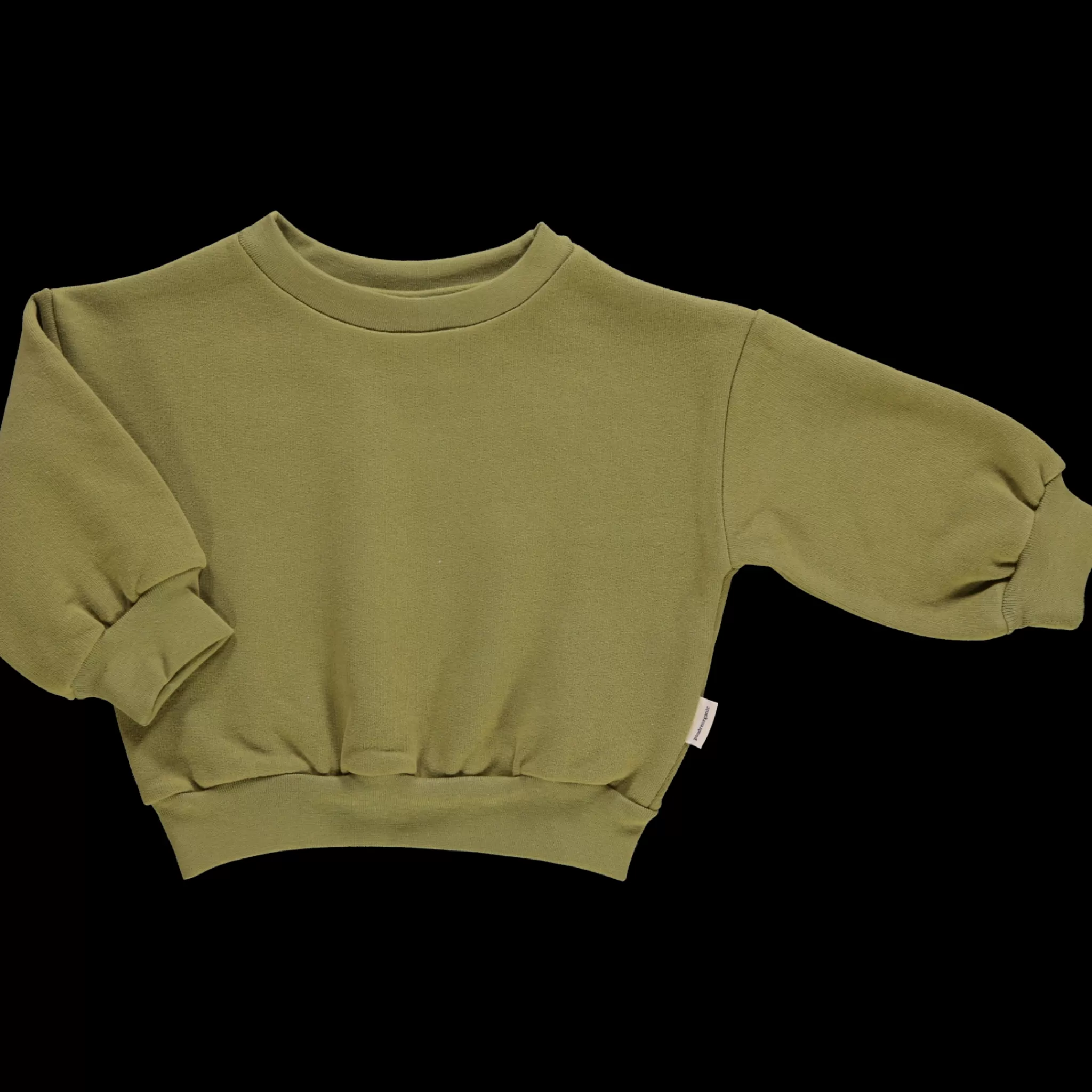 Enfant Poudre Organic Sweatshirts | Sweatshirts | SWEATSHIRT JOJOBA Green Moss