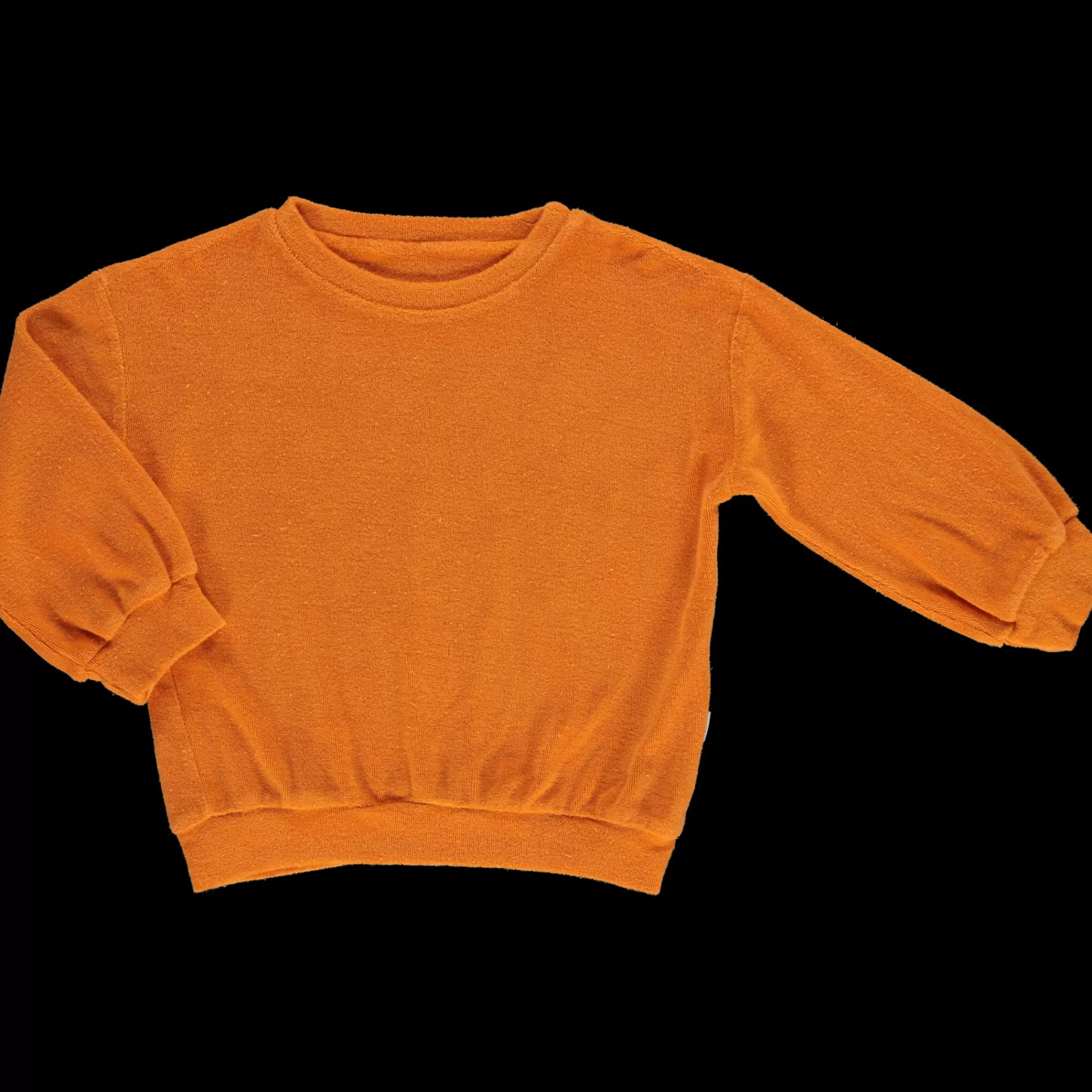 Poudre Organic Sweatshirts | SWEATSHIRT JOJOBA ÉPONGE Russet Orange