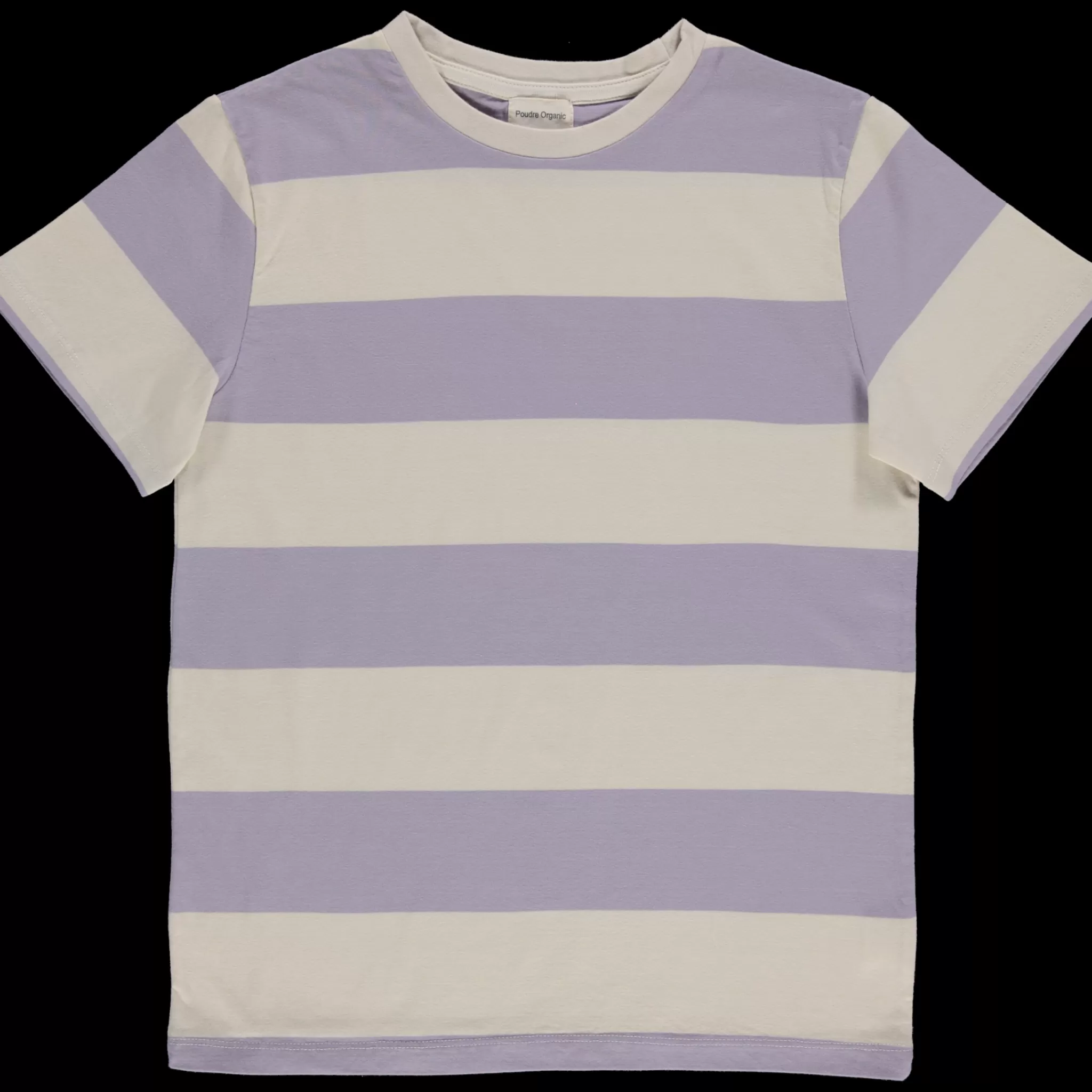 Femme Poudre Organic Homewear | T-shirts | T-SHIRT CAMISETA Rayures Lavender