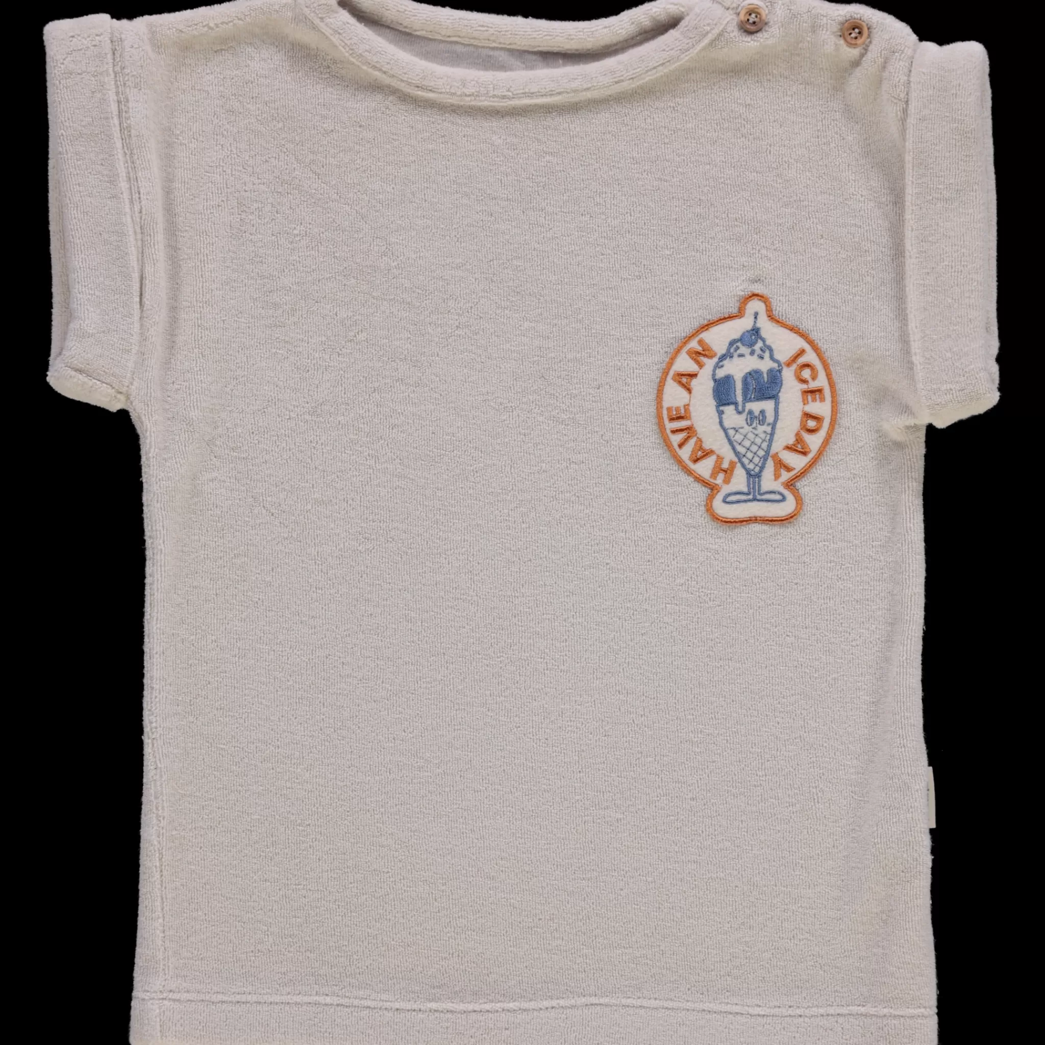 Poudre Organic T-shirts | T-SHIRT LAURIER ICE-CREAM Almond Milk