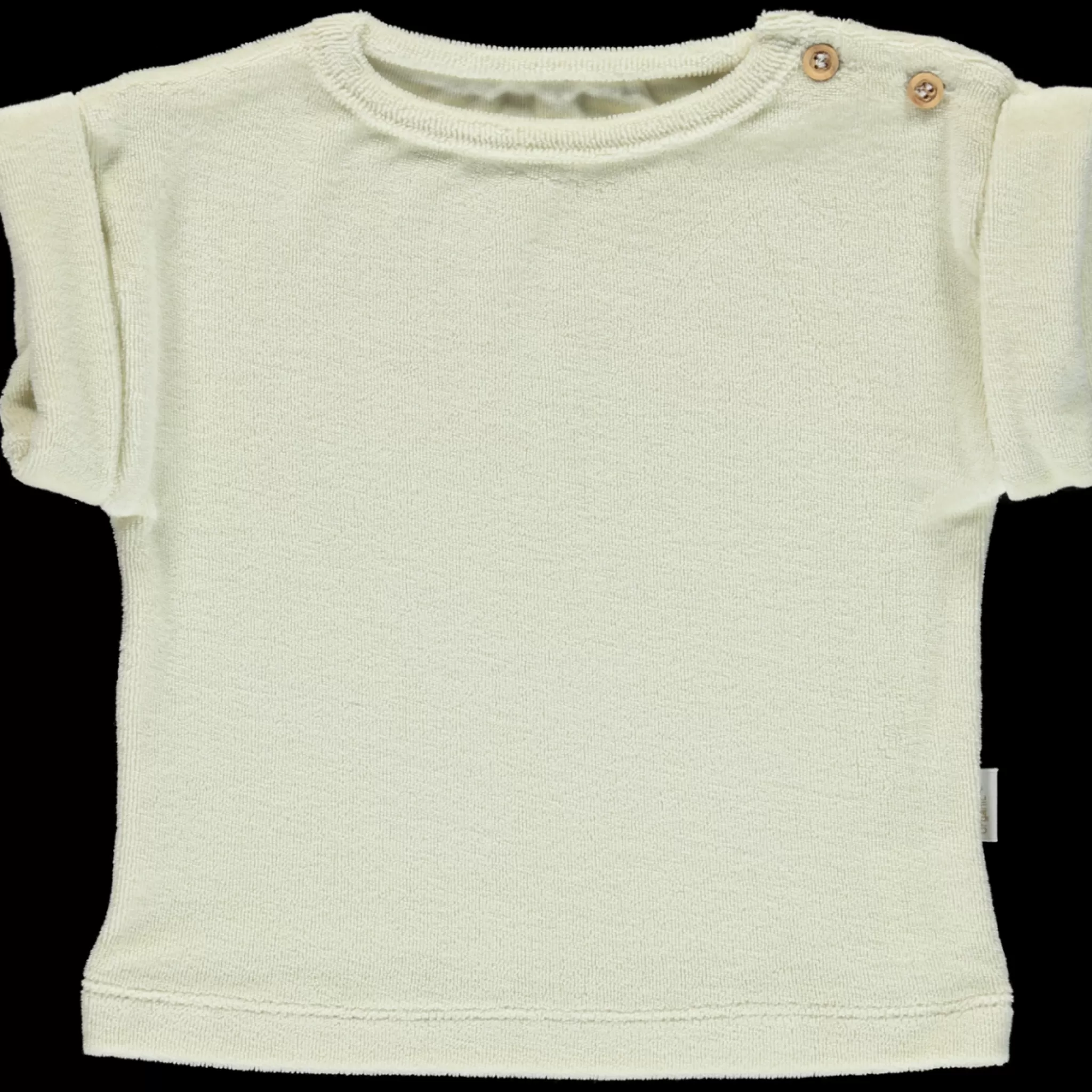 Poudre Organic T-shirts | T-SHIRT LAURIER ÉPONGE Almond Milk