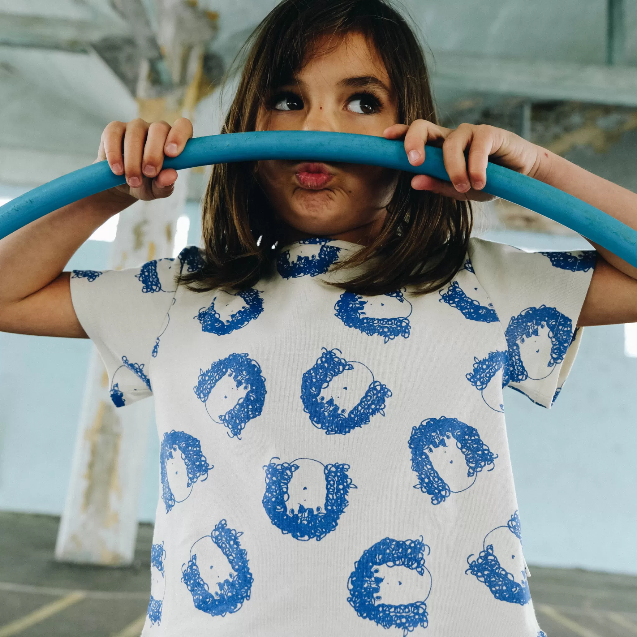 Enfant Poudre Organic T-shirts & Débardeurs | T-SHIRT ORGEAT Ernesto Bleu