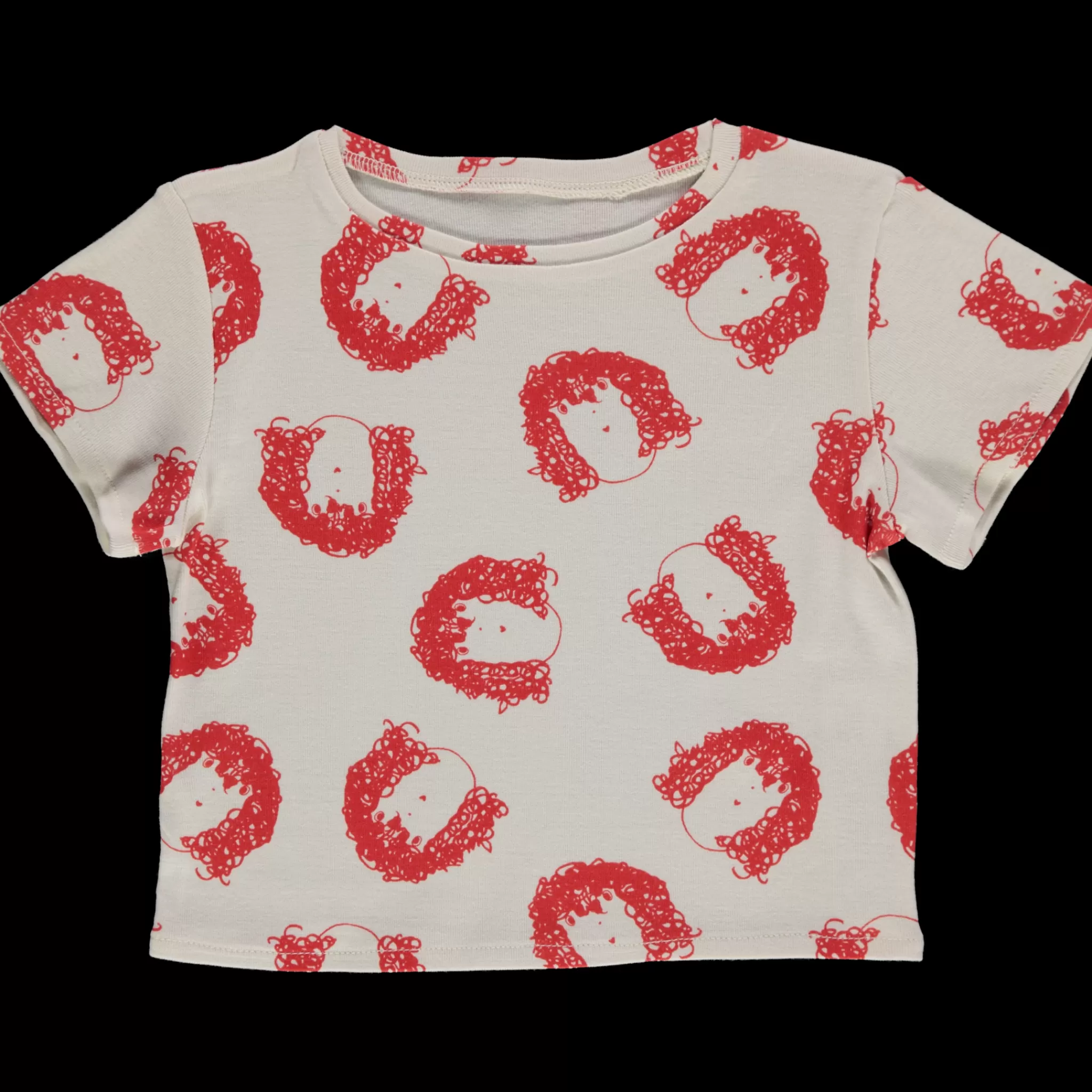 Enfant Poudre Organic T-shirts & Débardeurs | T-SHIRT ORGEAT Ernesto Rouge