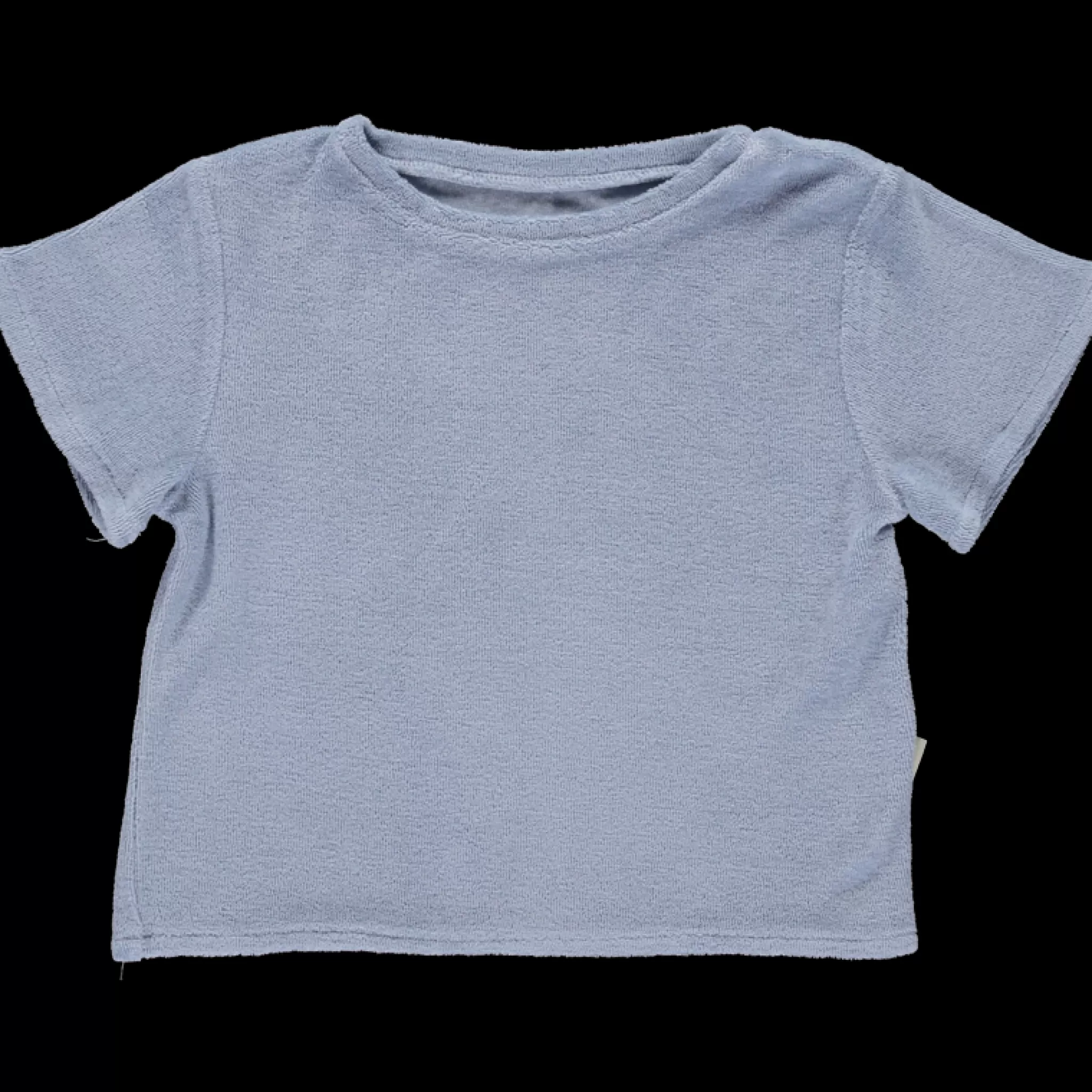 Enfant Poudre Organic T-shirts & Débardeurs | T-SHIRT ORGEAT ÉPONGE Blue Fog