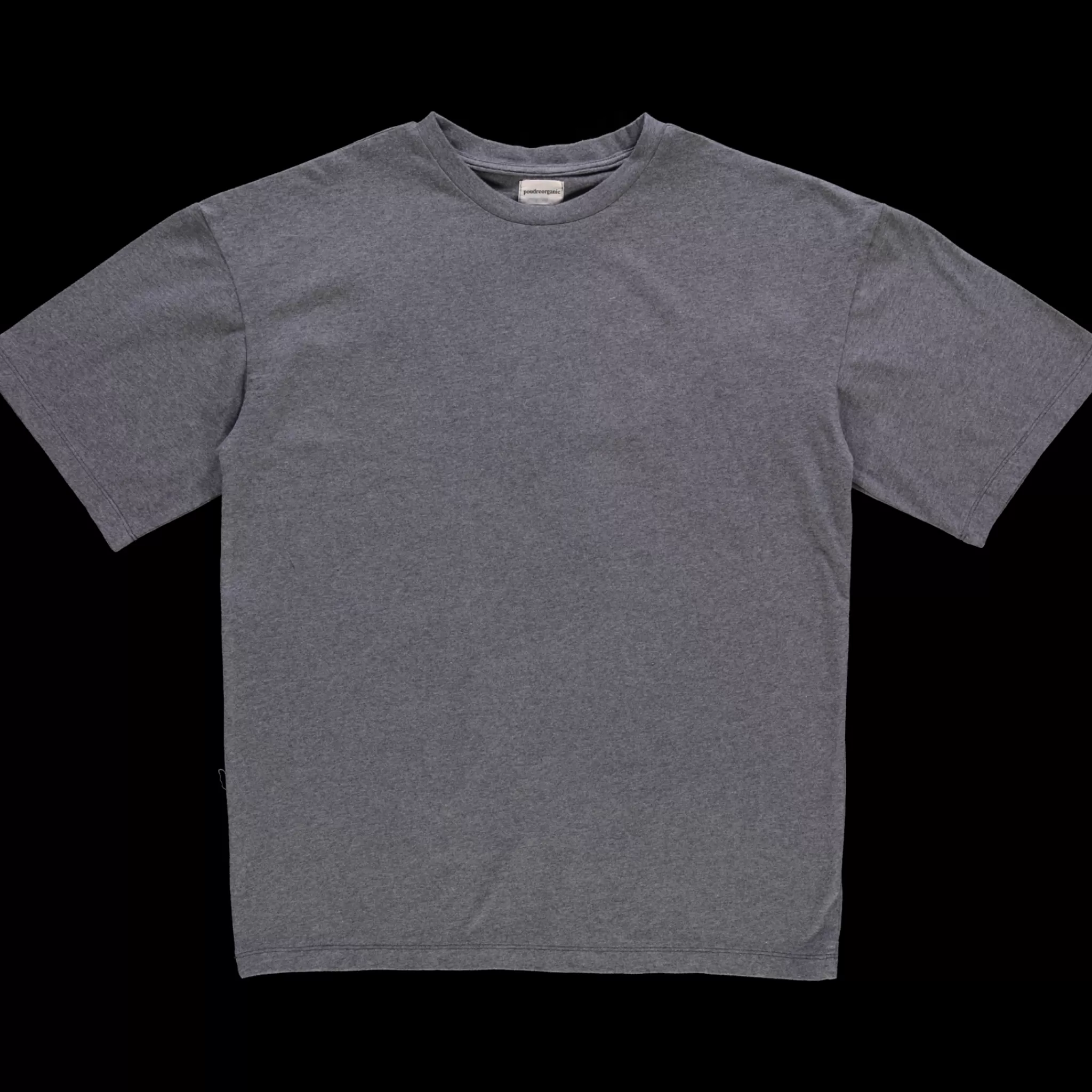 Homme Poudre Organic T-shirts | T-SHIRT SERINGAT Gris Anthracite