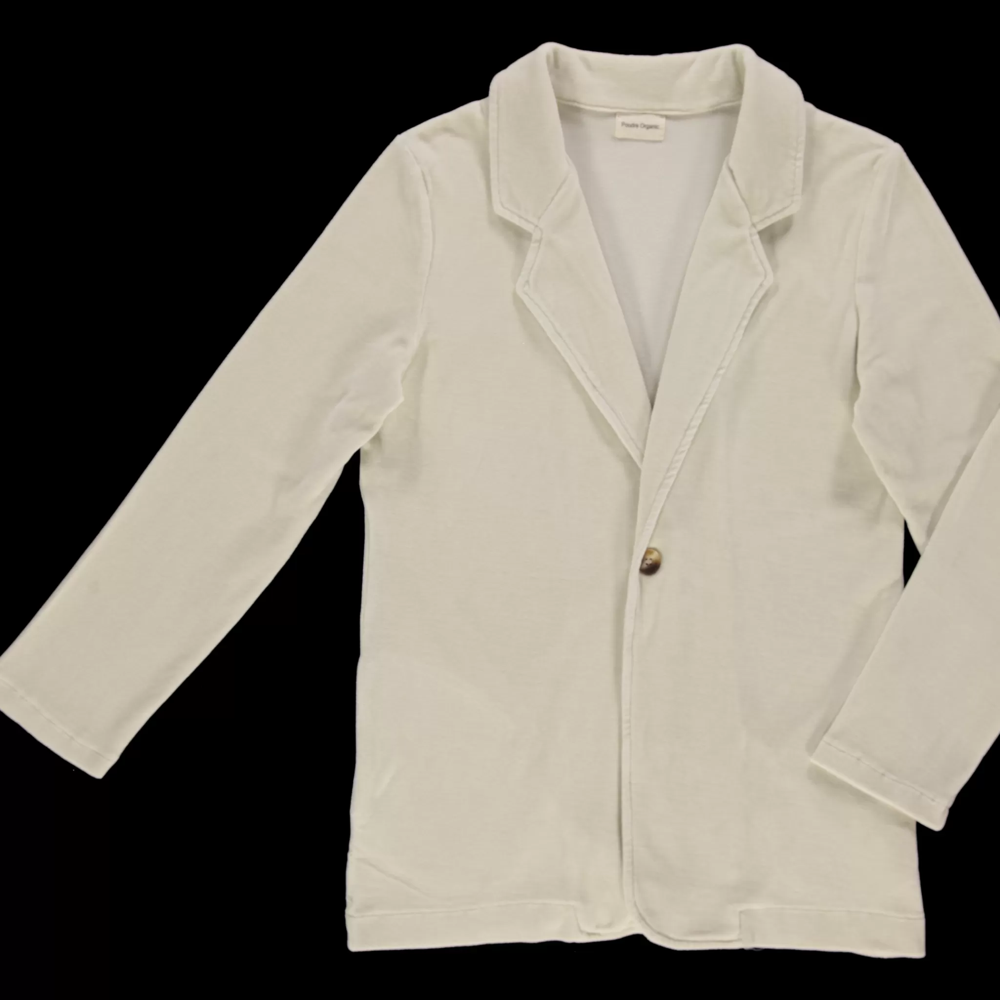 Femme Poudre Organic Vestes | VESTE BLAZER VELOURS Almond Milk