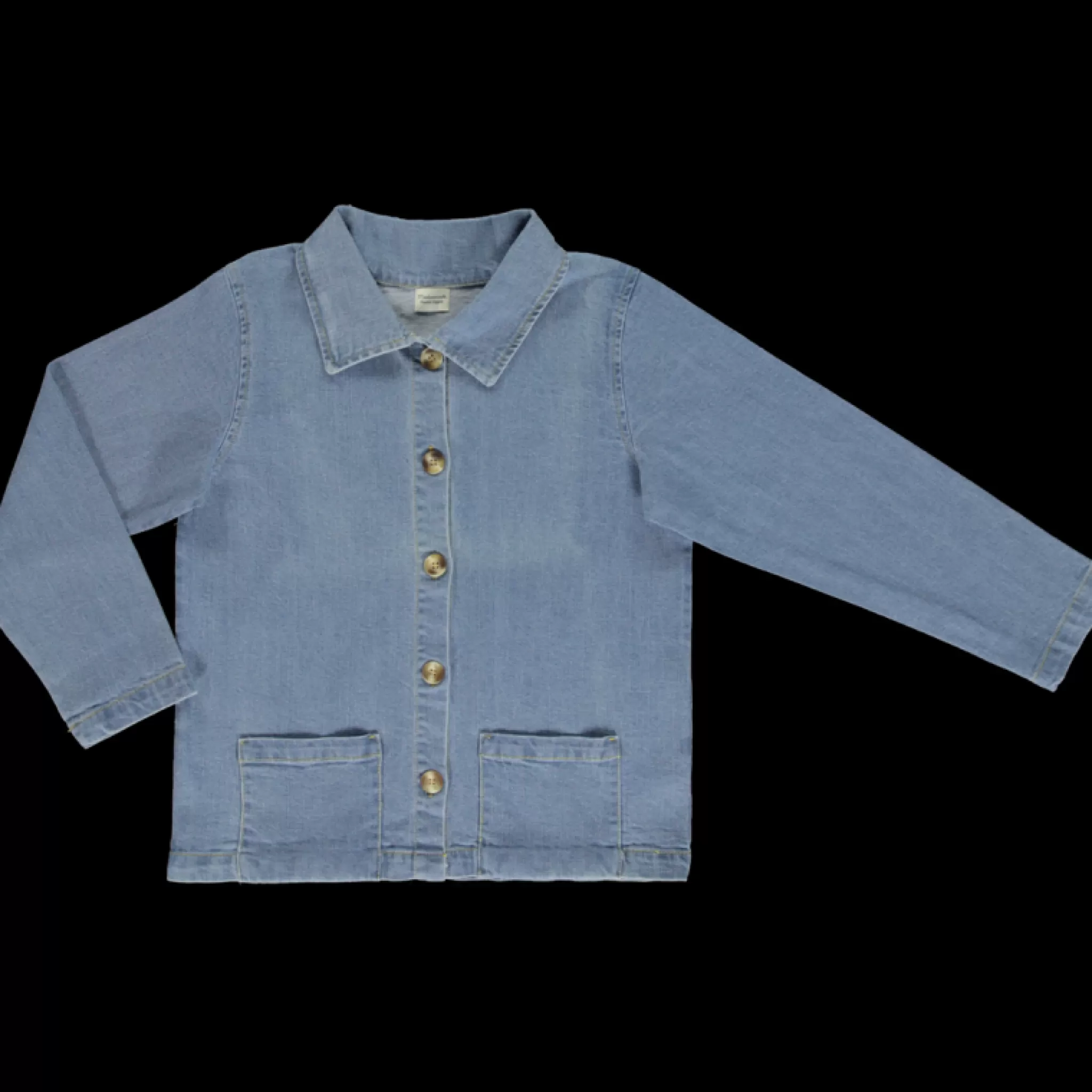 Enfant Poudre Organic Vestes | VESTE MÛRE Denim Blue