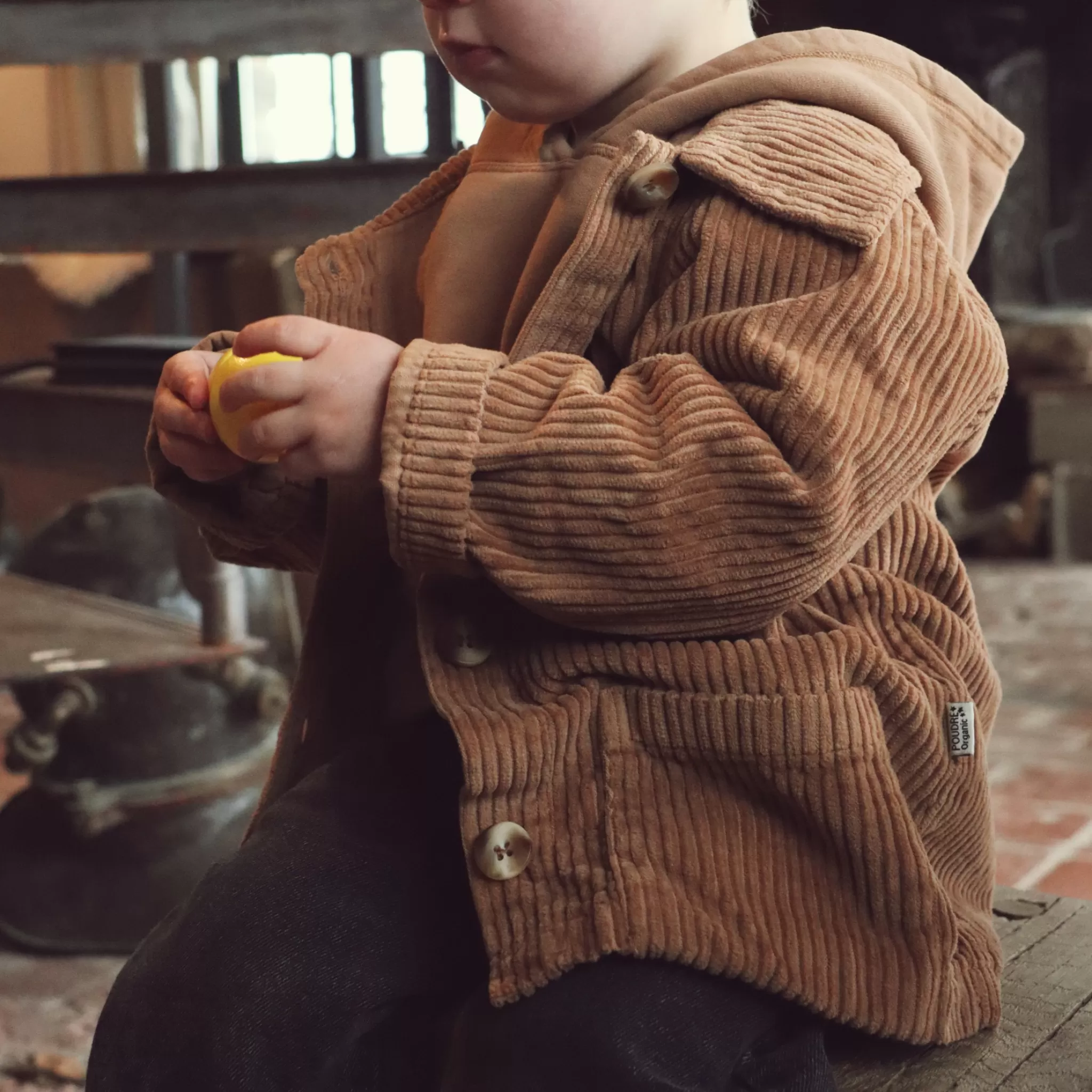 Enfant Poudre Organic Vestes | VESTE MÛRE VELOURS CÔTELÉ