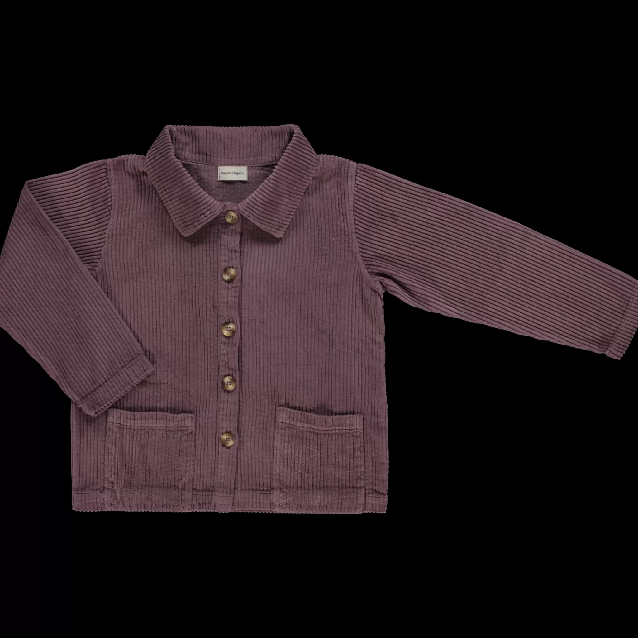 Enfant Poudre Organic Vestes | VESTE MÛRE VELOURS CÔTELÉ Twilight Mauve